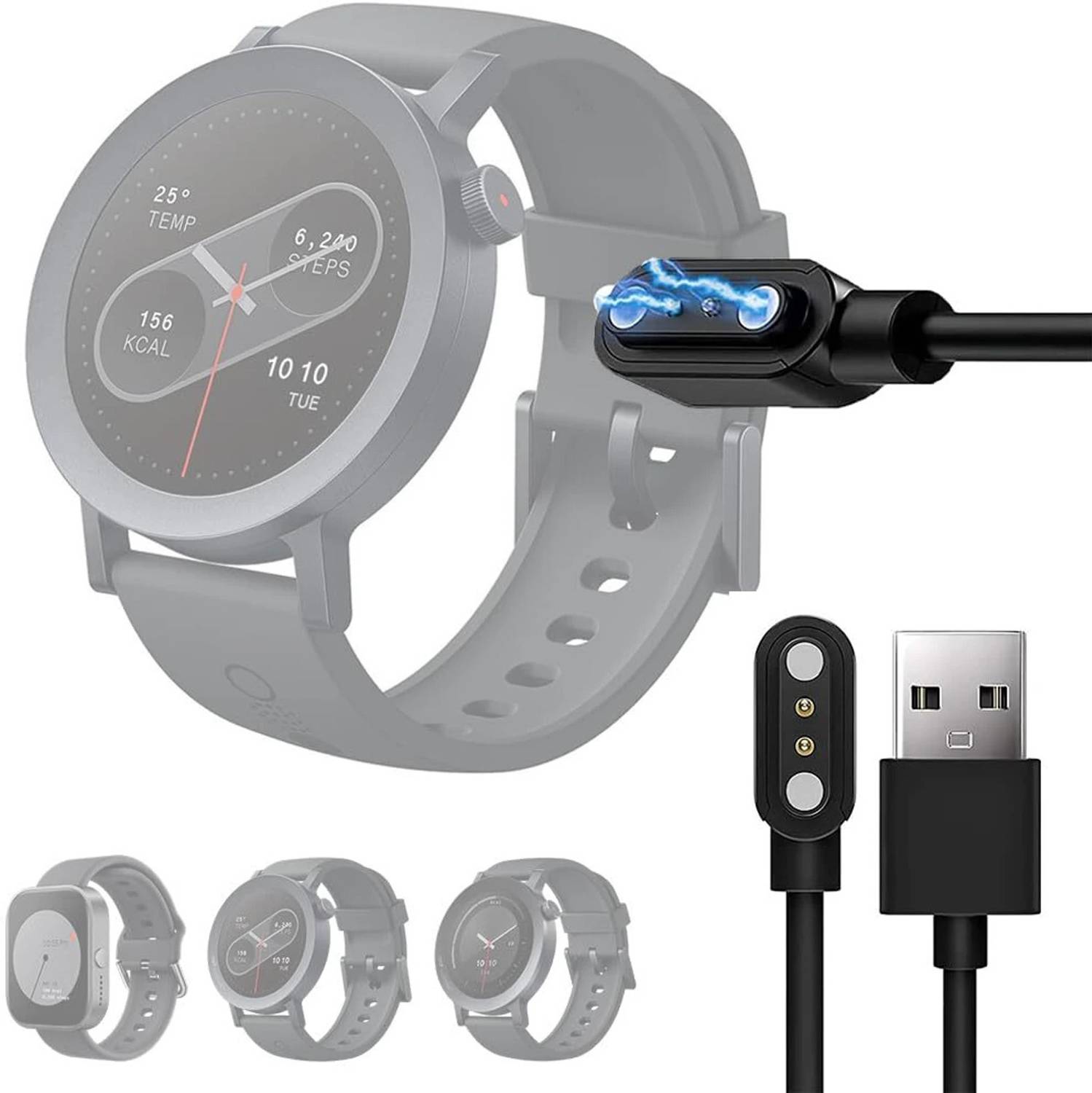 PazerPro Magnetic Charging Cable 0.6 m Cmf Smartwatch Charger Cable