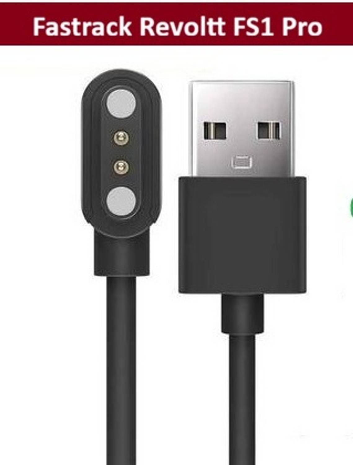 MukkoGear Magnetic Charging Cable 0.6 m Fastrack Revoltt FS1 Pro Charger Cable