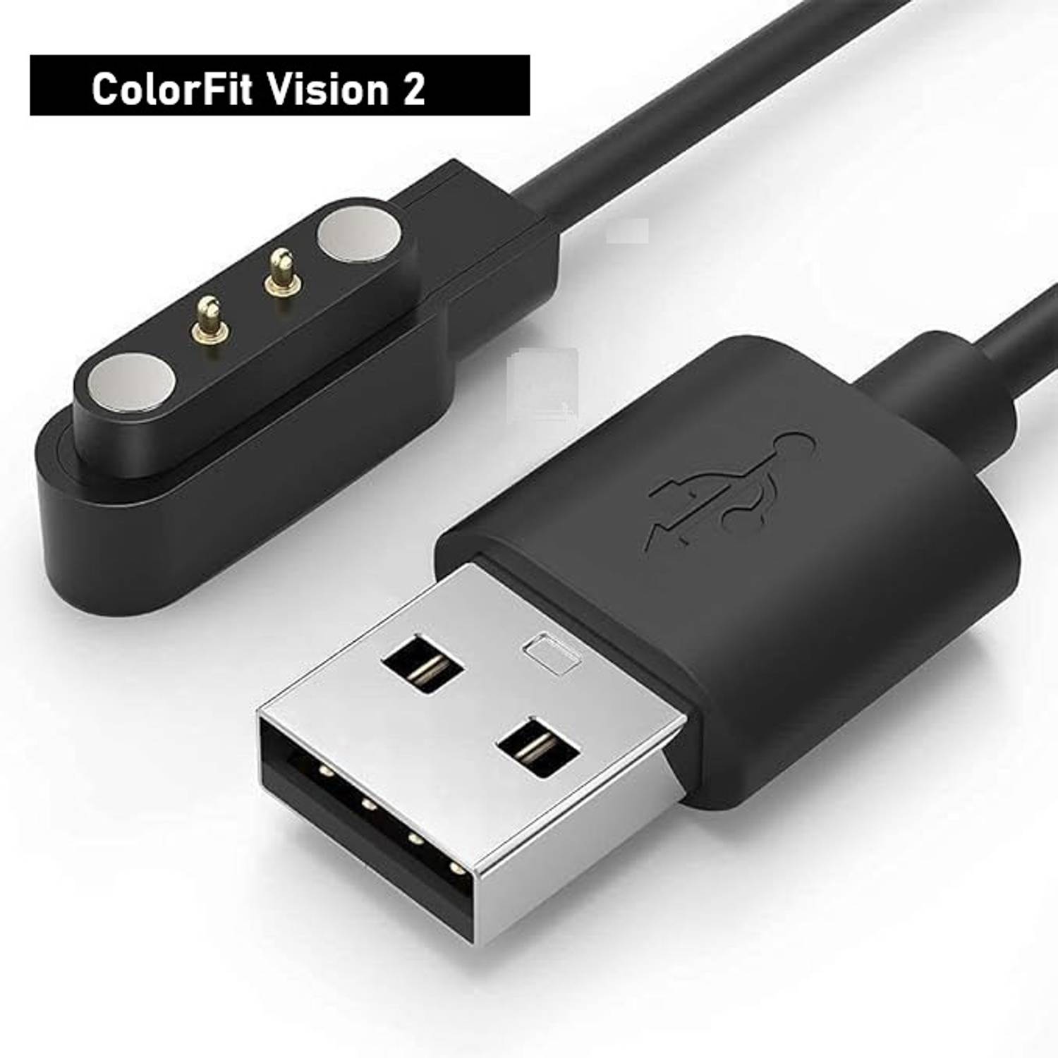 PazerPro Magnetic Charging Cable 0.6 m ColorFit Vision 2 Smartwatch