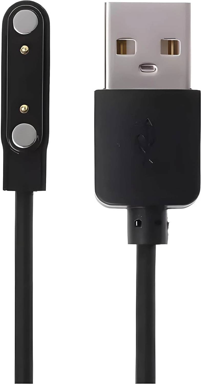 HexaGear Magnetic Charging Cable 2 A 0.7 m NA Revoltt FS2 Pro,49.7mm AMOLED Display SmartWatch