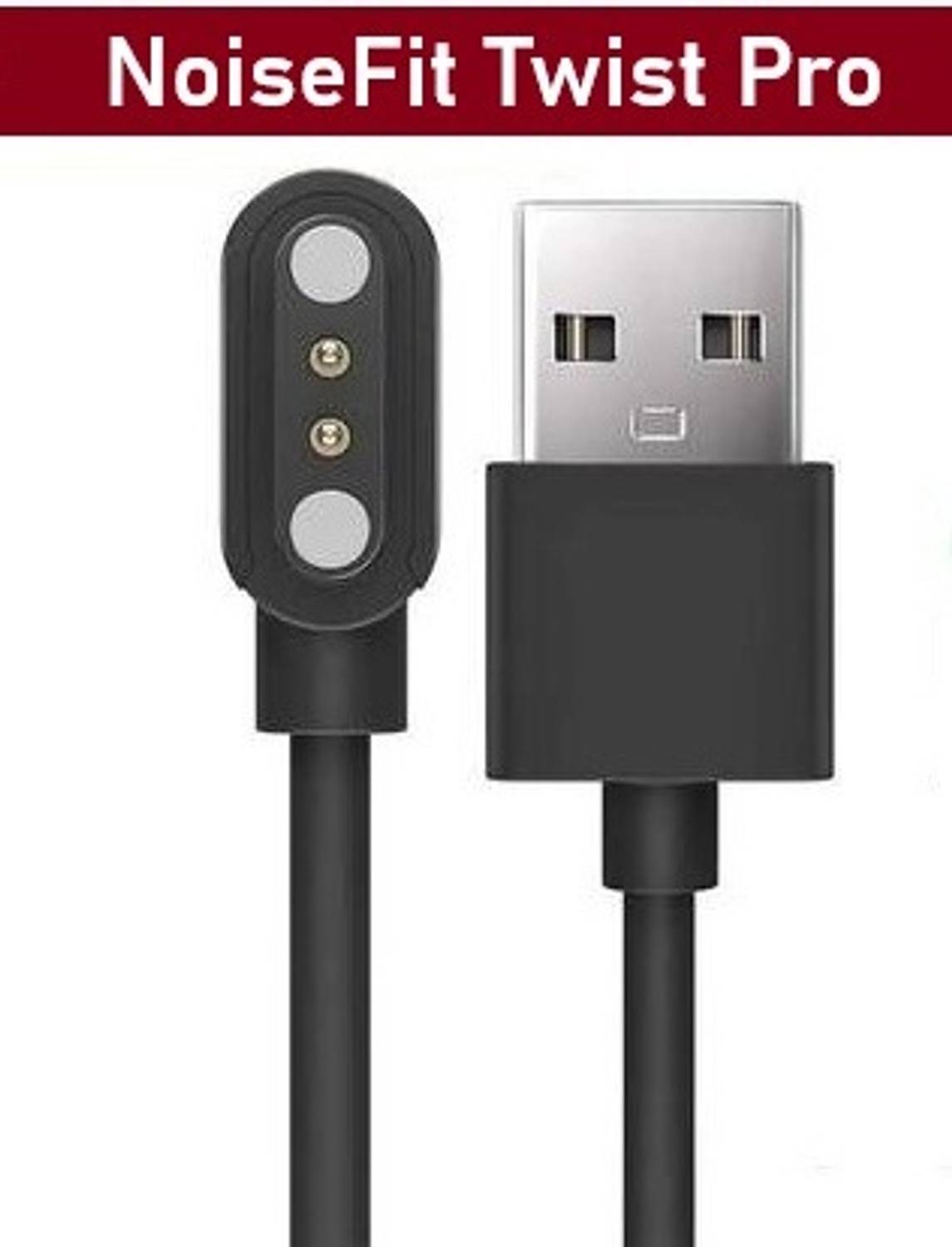 MukkoGear Magnetic Charging Cable 0.6 m NoiseFit Twist Pro Charger Cable