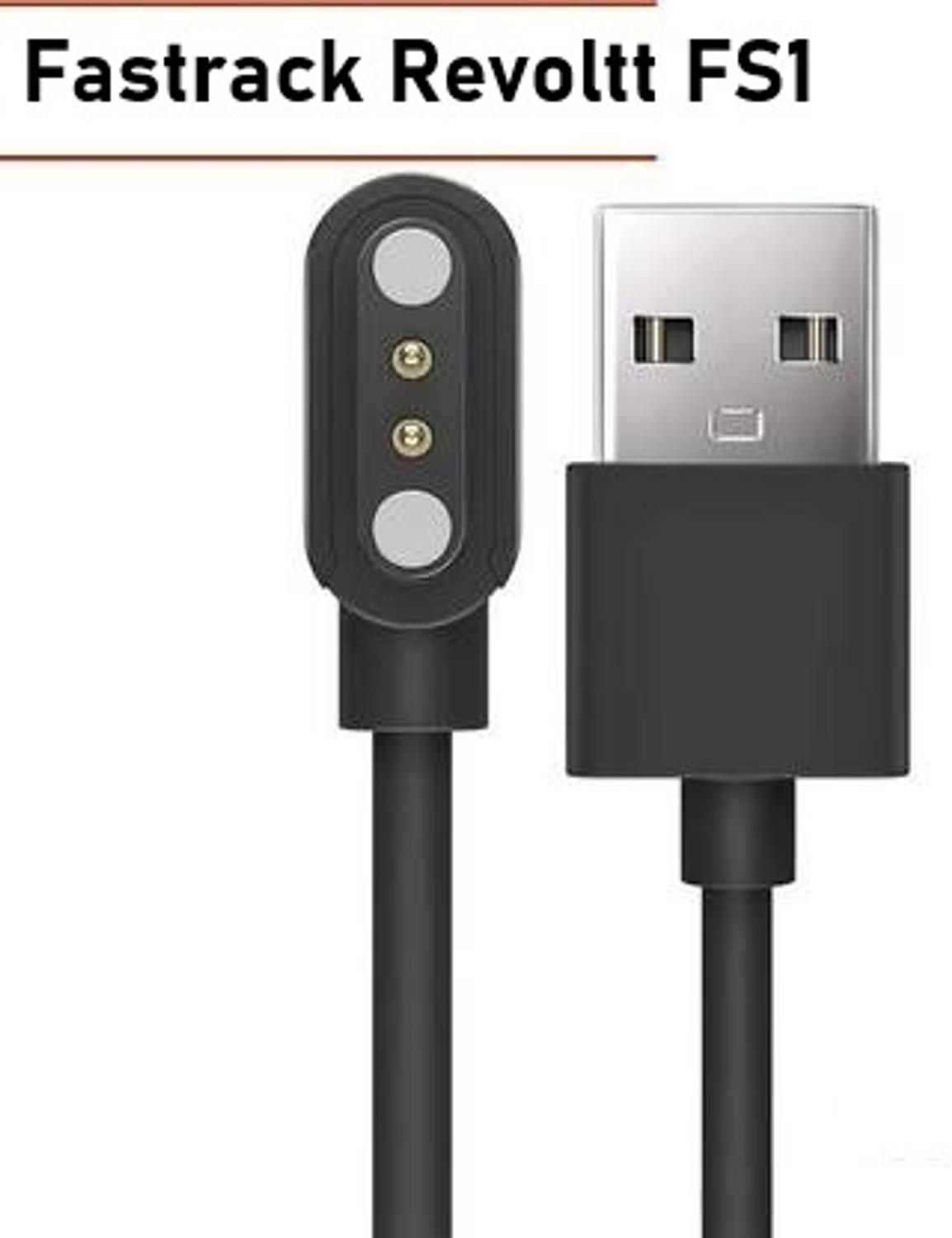 Image of PazerPro Magnetic Charging Cable 0.6 m Fastrack Revoltt FS1 SmartWatch