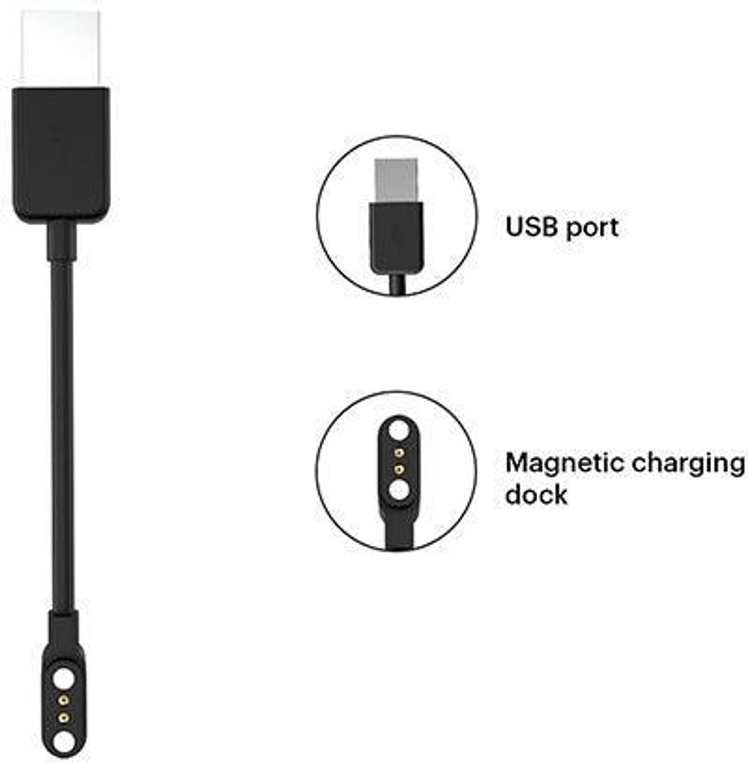 Magnetic Charging Cable Noisefit Watch Charger TECHNEST Magnetic Charging Cable M Noiise SmartWatch Charger Compatible  For Noise BNGF12 TECHNEST