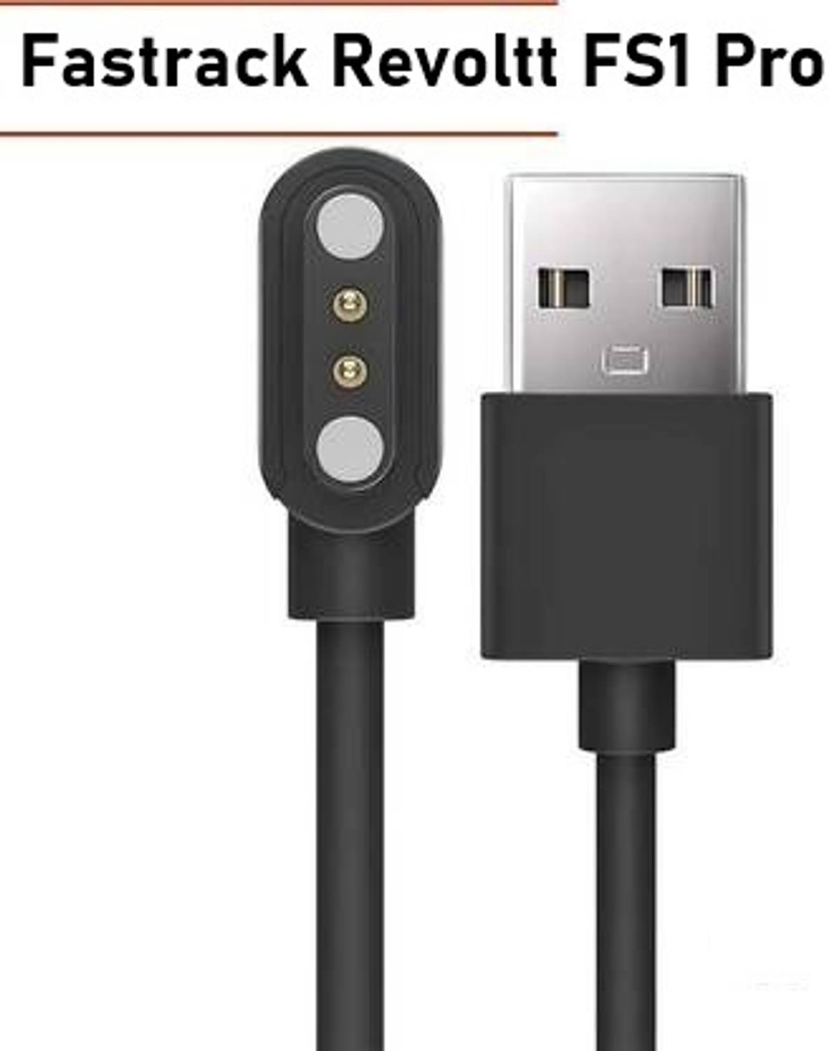 PazerPro Magnetic Charging Cable 0.6 m Fastrack Revoltt FS1 Pro SmartWatch