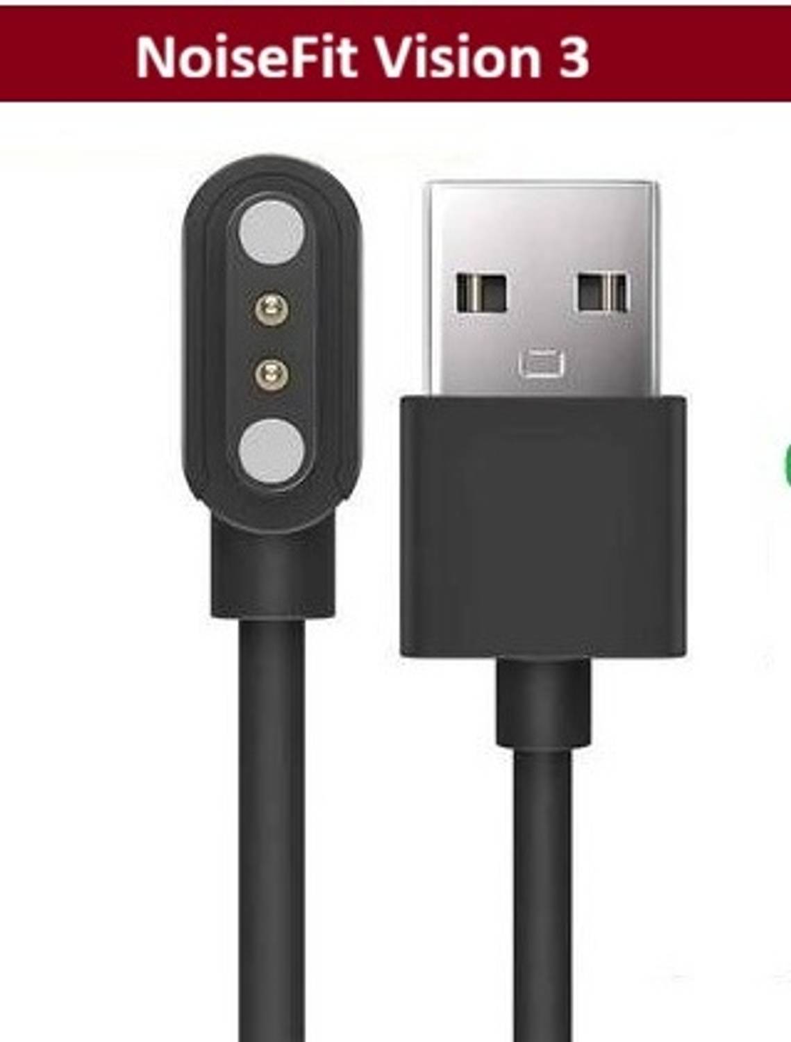 MukkoGear Magnetic Charging Cable 0.5 m NoiseFit Vision 3 Charger Cable