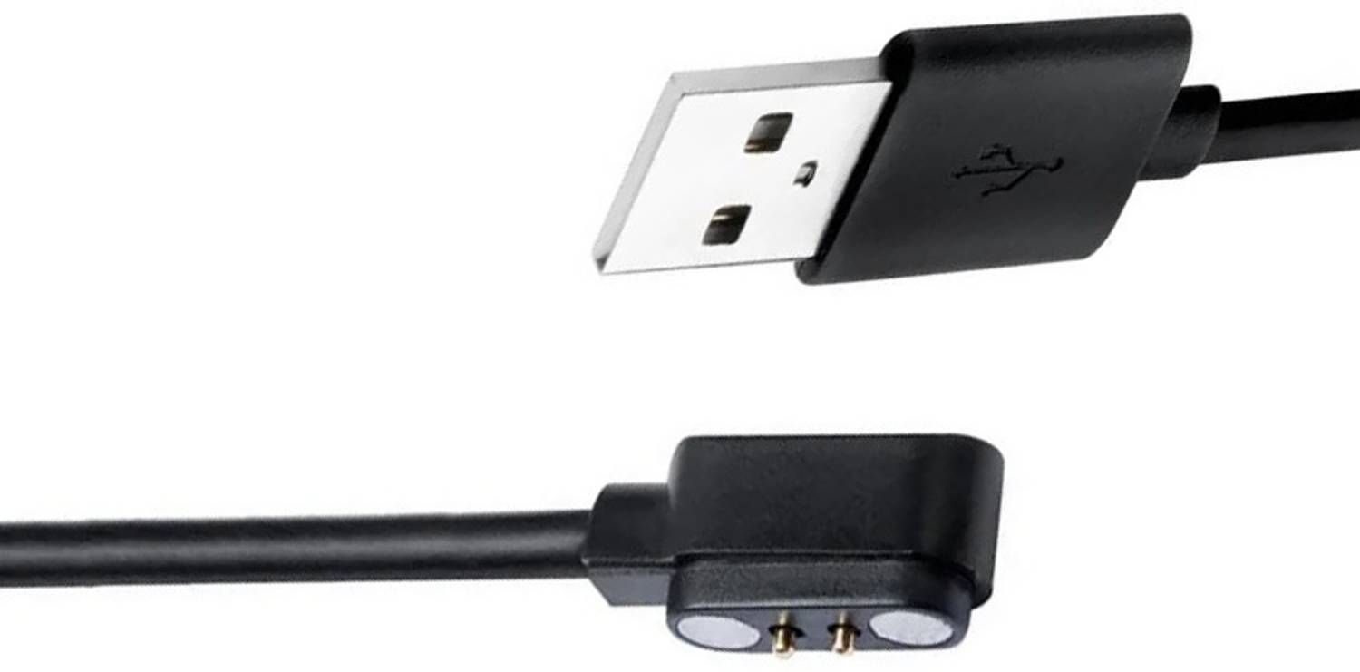TROST Magnetic Charging Cable 0.5 m 2 Pin USB charger Cable for Ultra/ Ultra Buzz SmartWatch