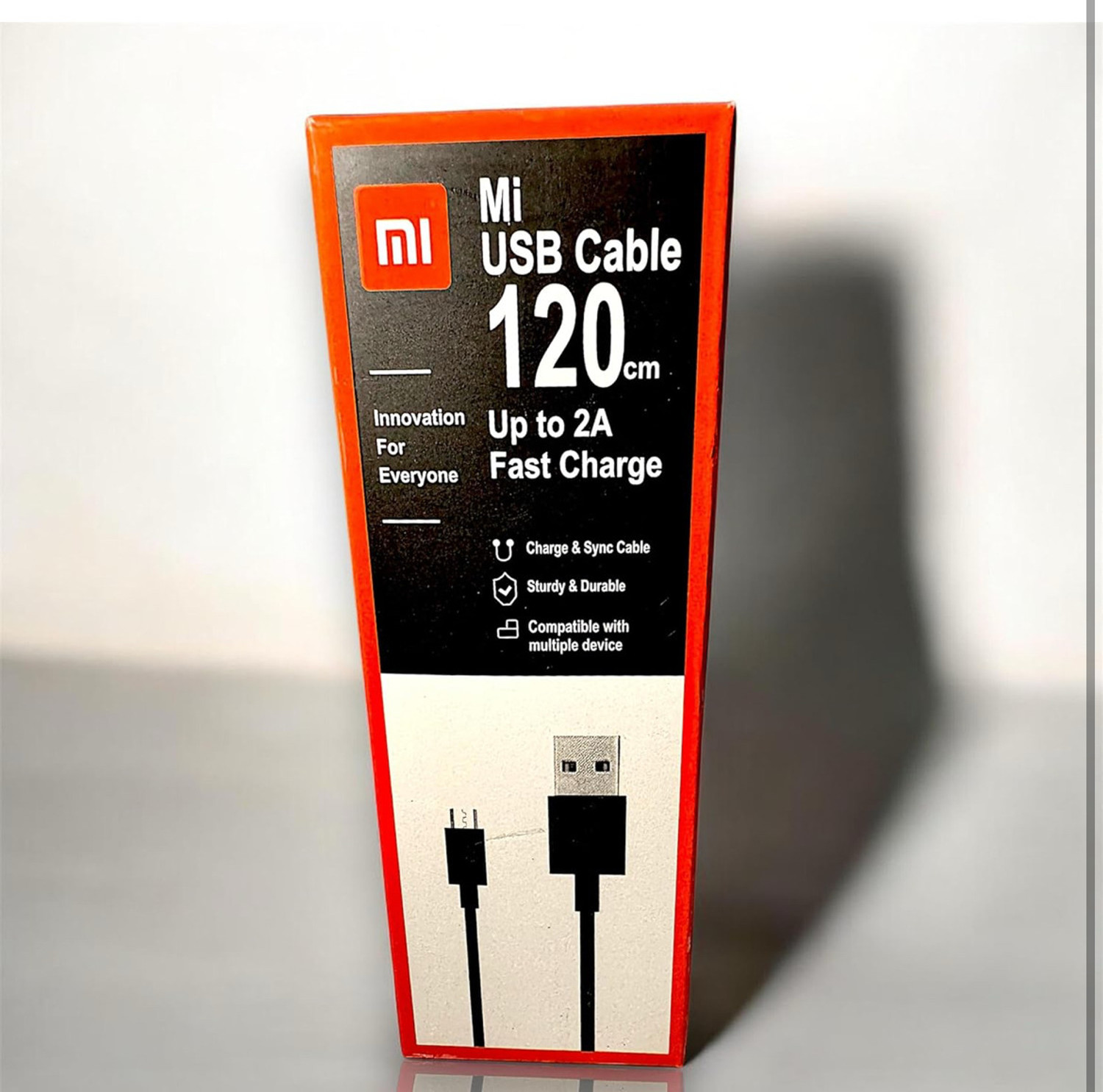 Image of THE BLACK TECH Micro USB Cable 1 m FOR MI USB TO MICRO DATA CABLE OG CARE FAST CHARHING