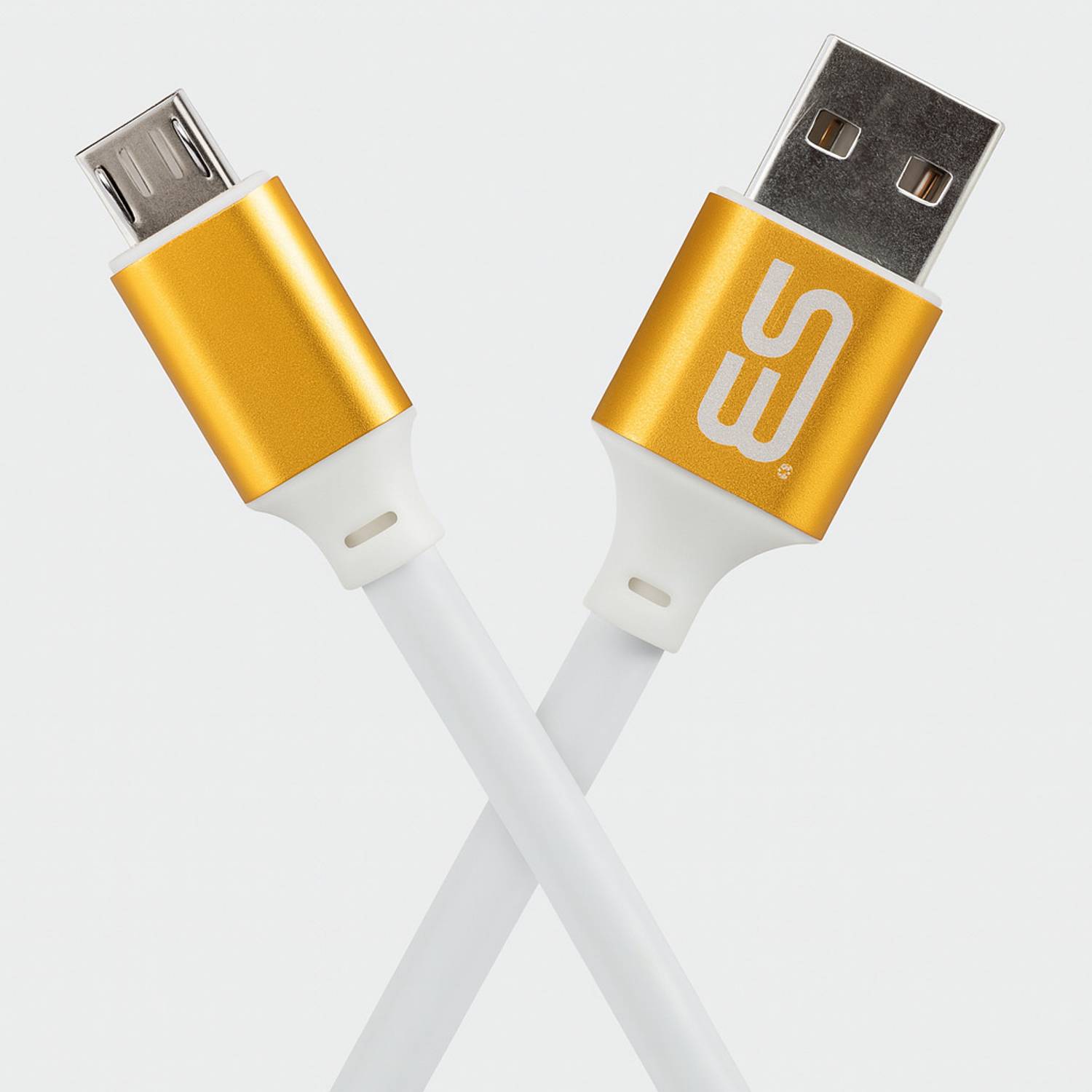 SB Micro USB Cable 2A 1.2m Gold - Image 1