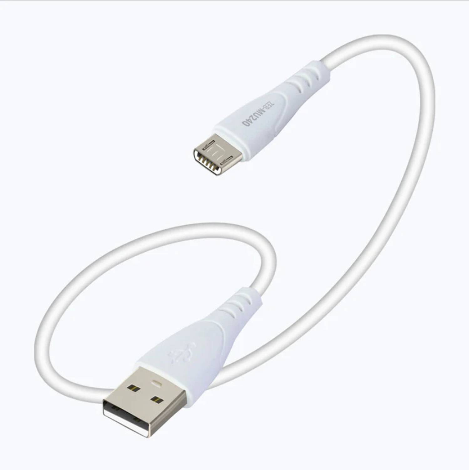 ZEBRONICS Micro USB Cable 2.4 A 1 m ZEB-MU240 18W HIGH SPEED CABLE