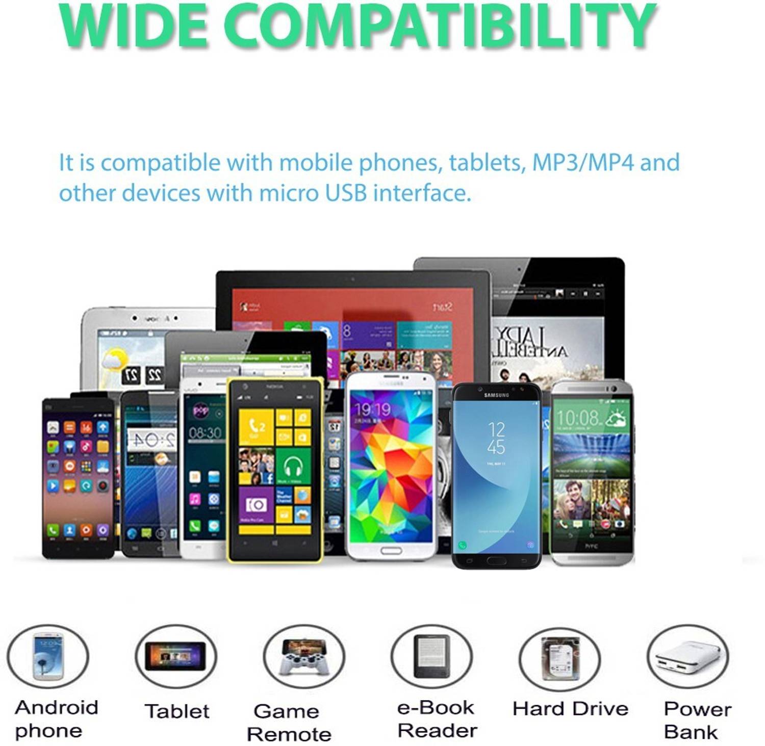 TROST 1m Micro USB Cable for Vivo & Android - Image 3