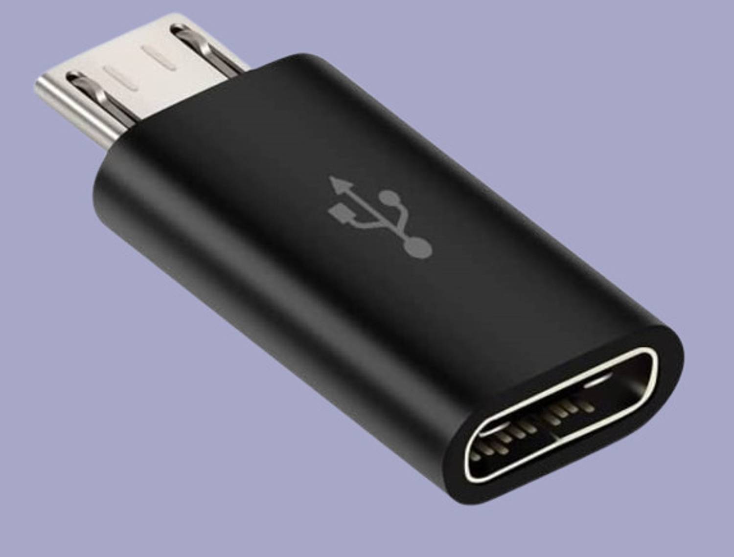 RALGUAT Micro USB Cable 0.01 m USB C to V8 Connector Type C Female to Micro Male Adapter Data Sync Adapter