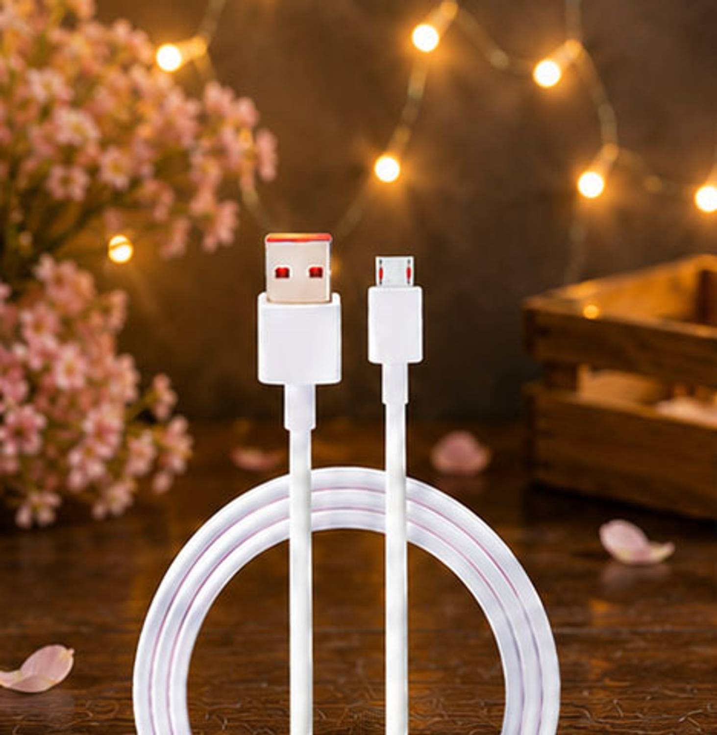 TeghGadgets Micro USB Cable 1 m Original Micro USB Data Cable For All Smartphones CW-01