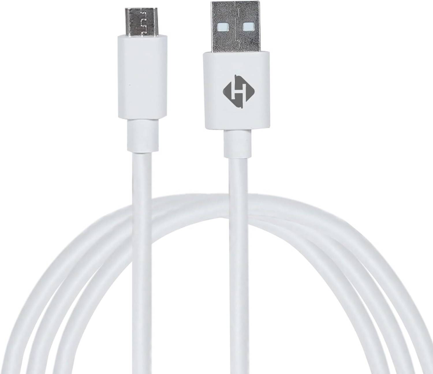 HASHTEL Micro USB Cable 1 m Efficient Charging and Data Transfer||PVC V-8 Micro Charging Cables