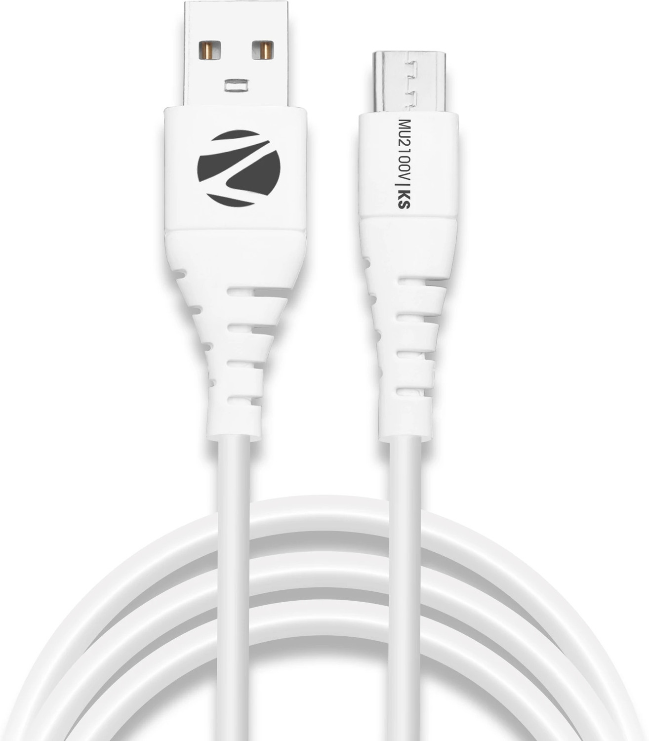 Image of ZEBRONICS Micro USB Cable 2.1 A 1 m Zeb MU2100V Data
