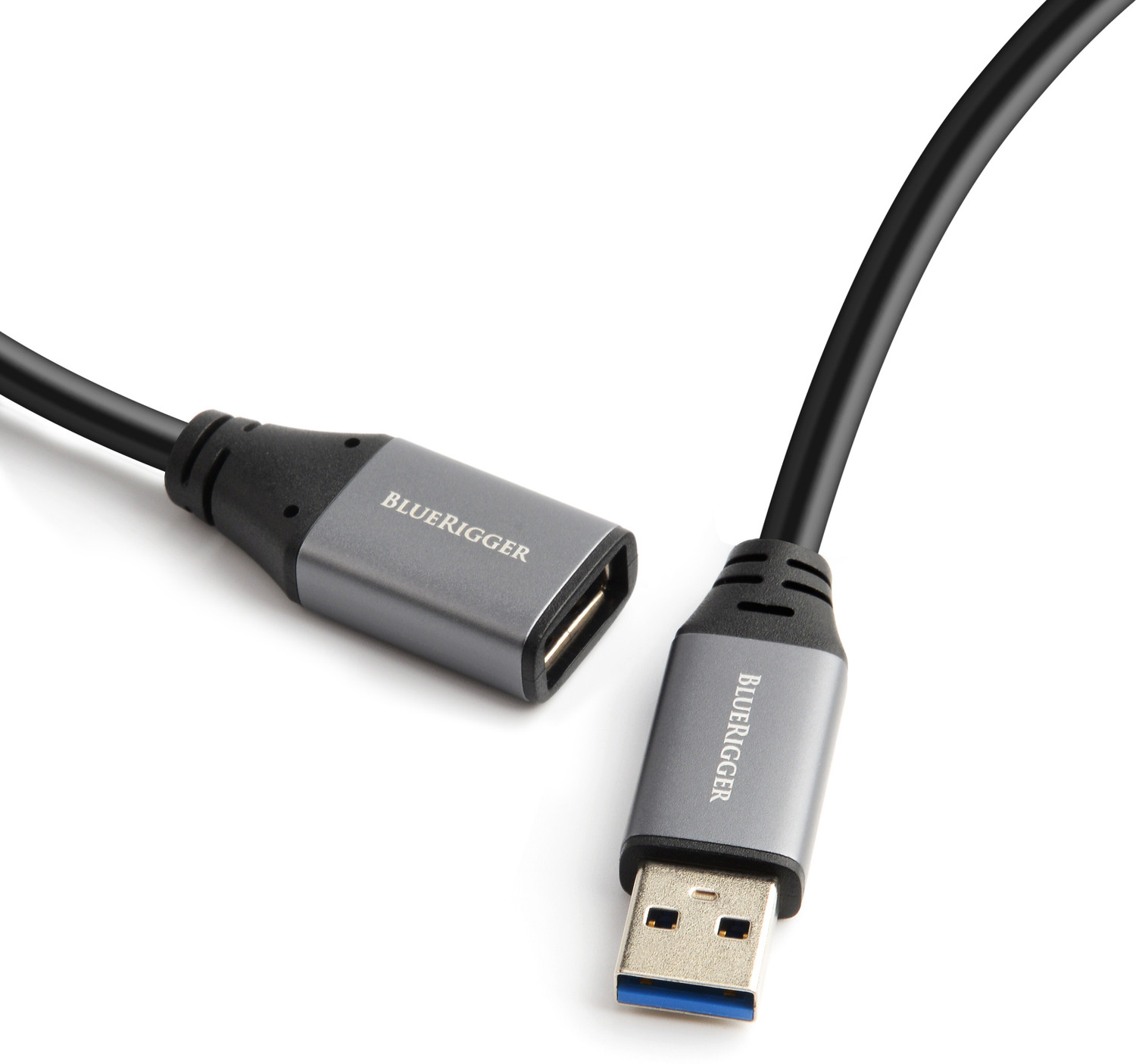 Image of BlueRigger Power Sharing Cable 2 A 1.8 m SuperSpeed USB 3.0 (Type A Male to Type A Female) Extension /Repeater Cable