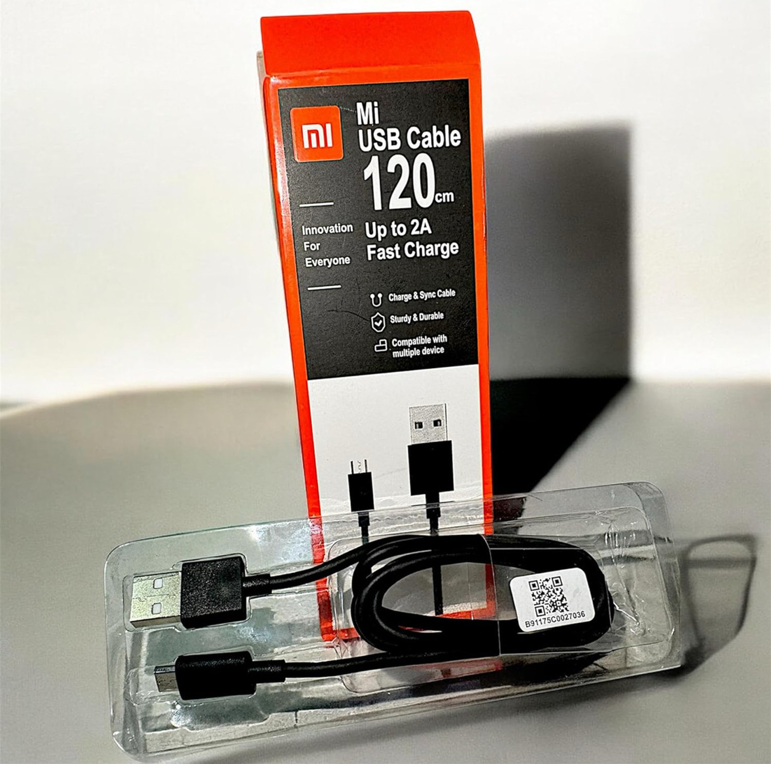 Image of THE BLACK TECH Micro USB Cable 1 m FOR MI USB TO MICRO DATA CABLE OG CARE FAST CHARHING