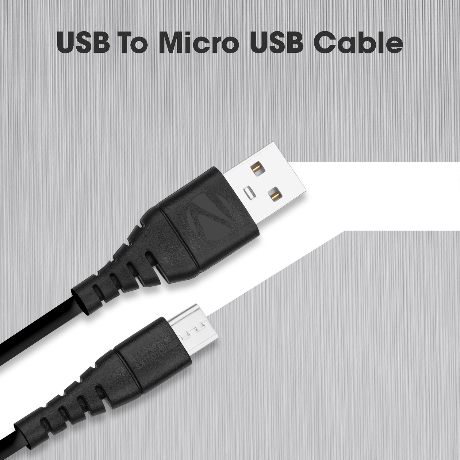 Image of ZEBRONICS Micro USB Cable 2.1 A 1 m Zeb-MU2100V(Black)