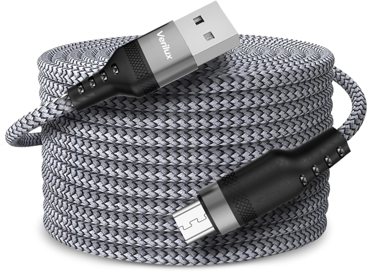 Image of Zomei Micro USB Cable 3 m Micro USB Cable 10Ft 3M Fast Charging Nylon Braided Cord
