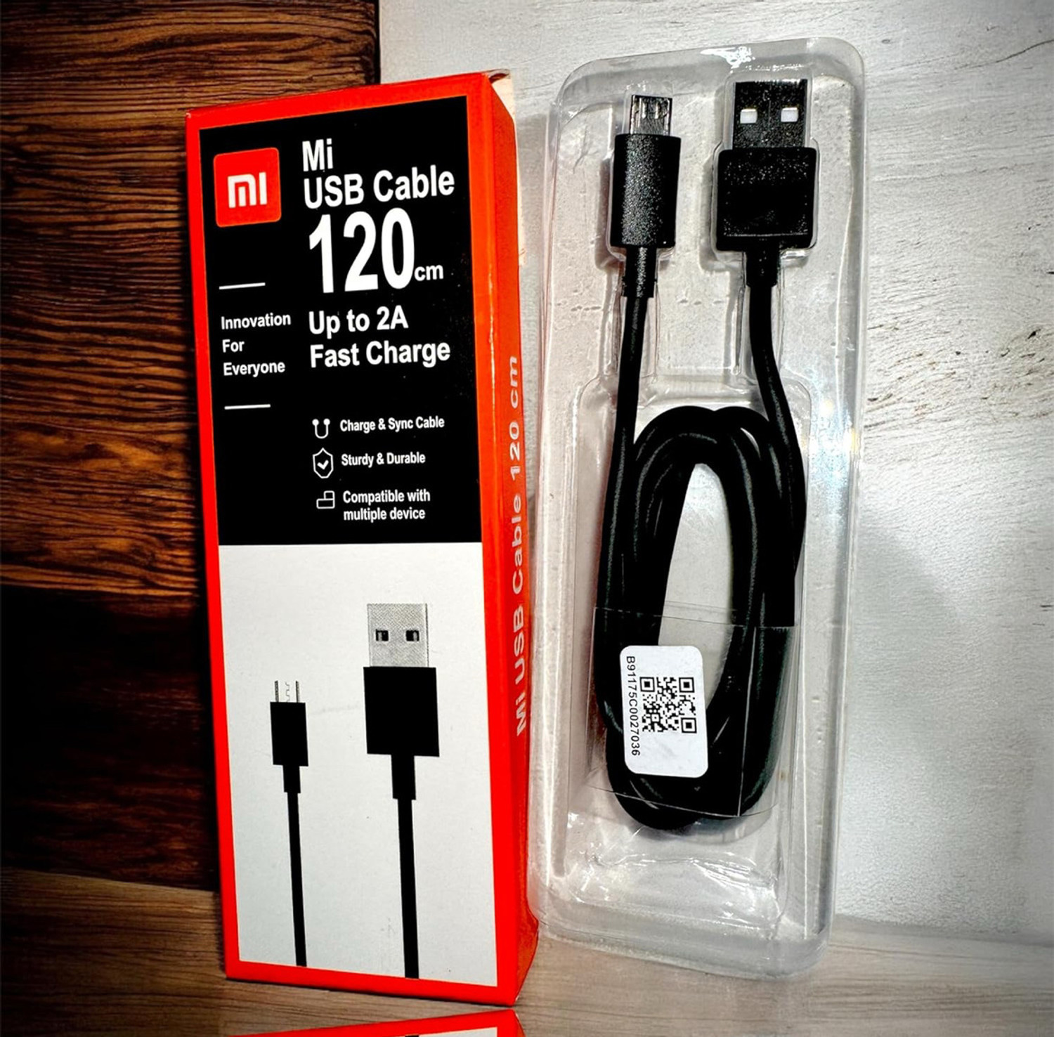 Image of THE BLACK TECH Micro USB Cable 1 m FOR MI USB TO MICRO DATA CABLE OG CARE FAST CHARHING