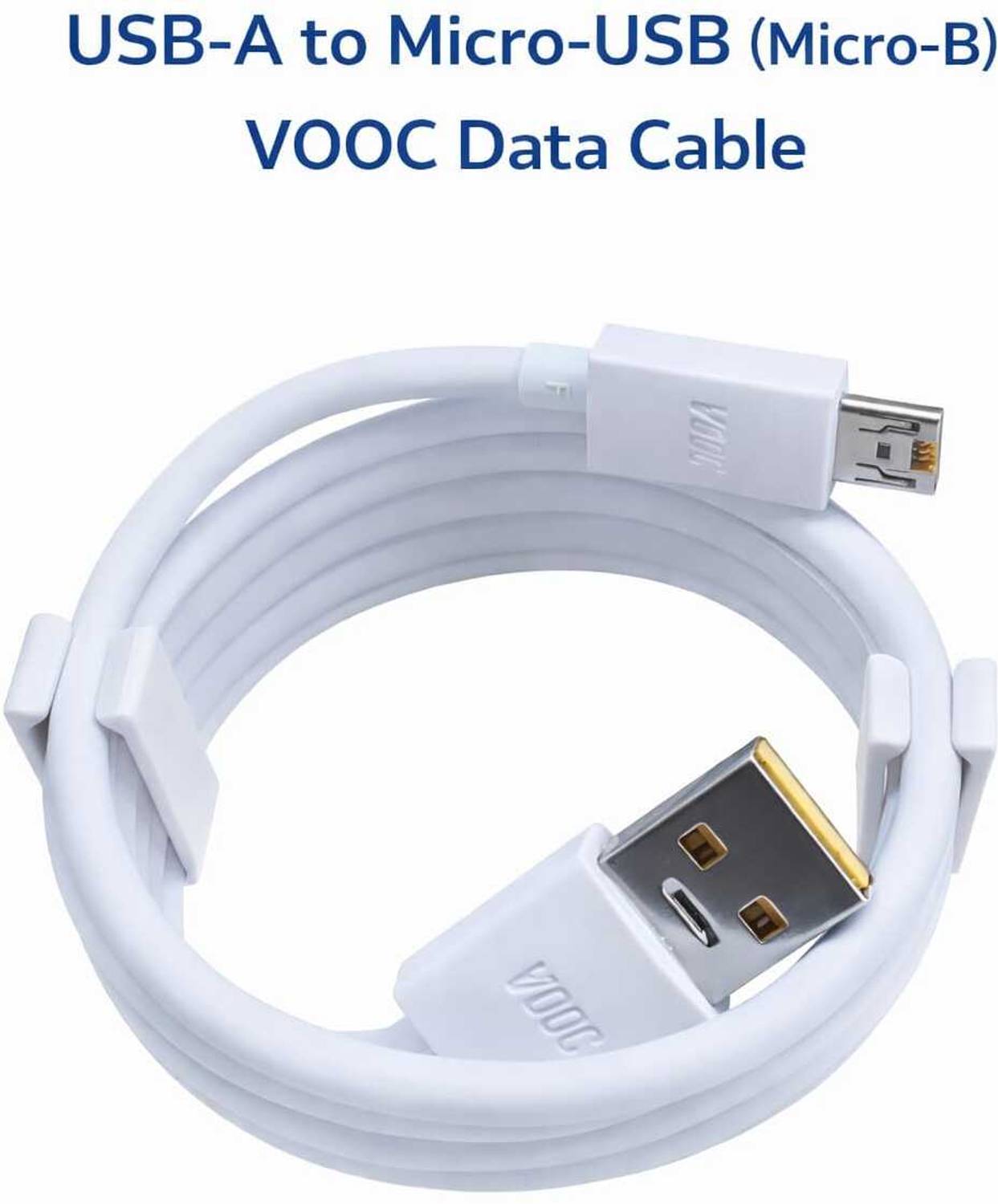 NYC Simplify Your Life Micro USB Cable 4 A 1 m Original NYC_4A VOOC USB to Type-B Cable