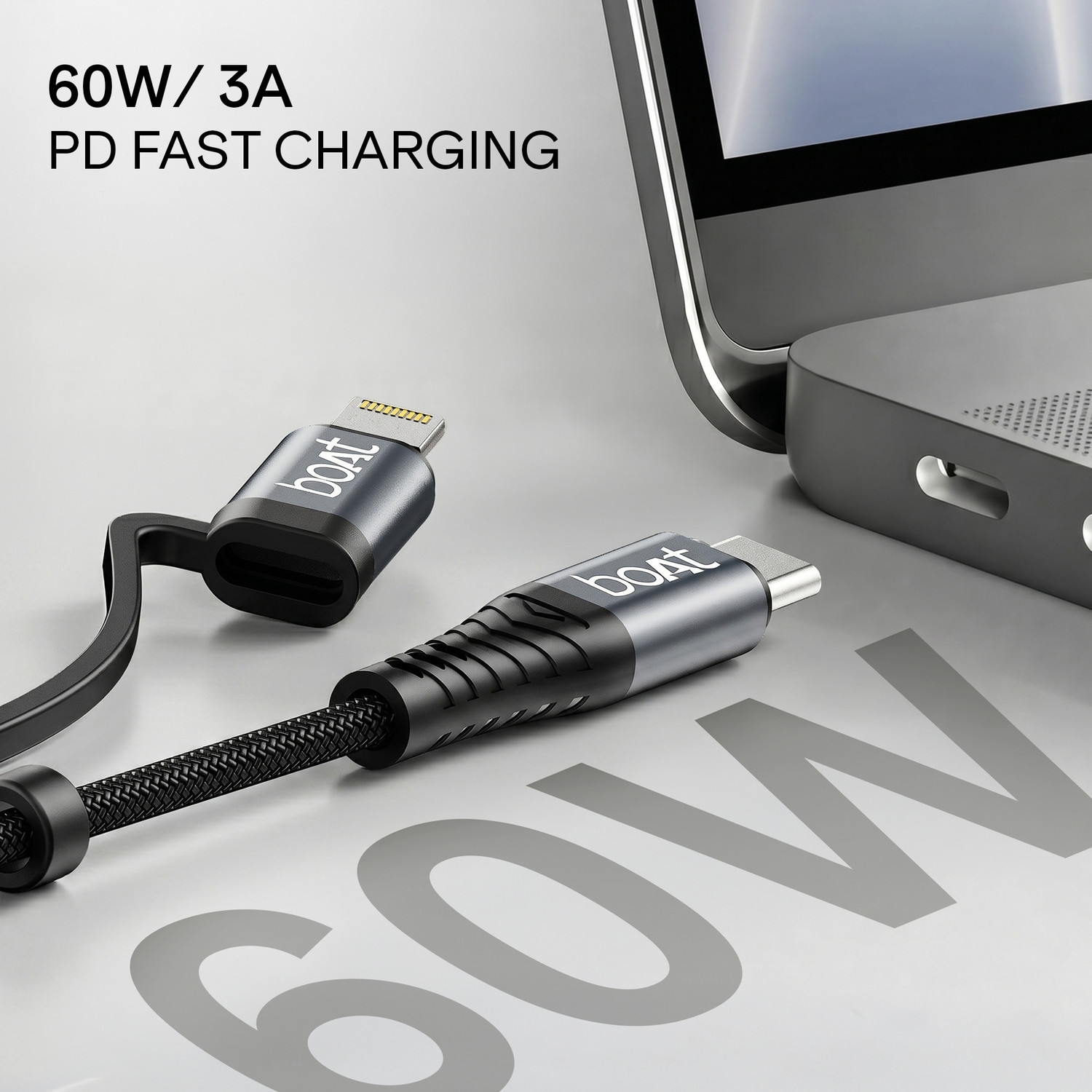 Image of boAt Lightning Cable 1.2 m FlexiCharge 250
