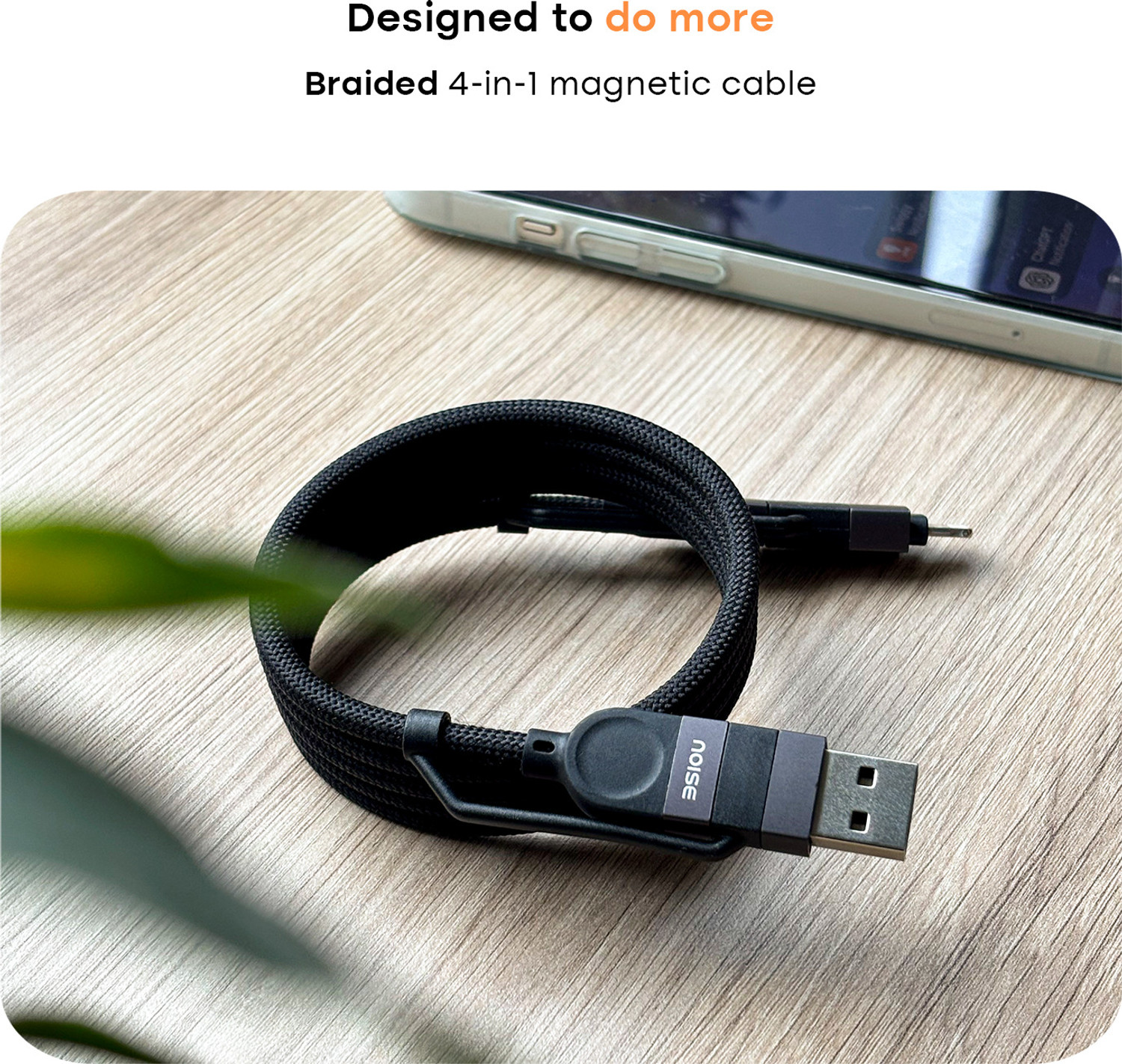 Image of Noise 4-in-1 Cable 5 A 1 m CB108