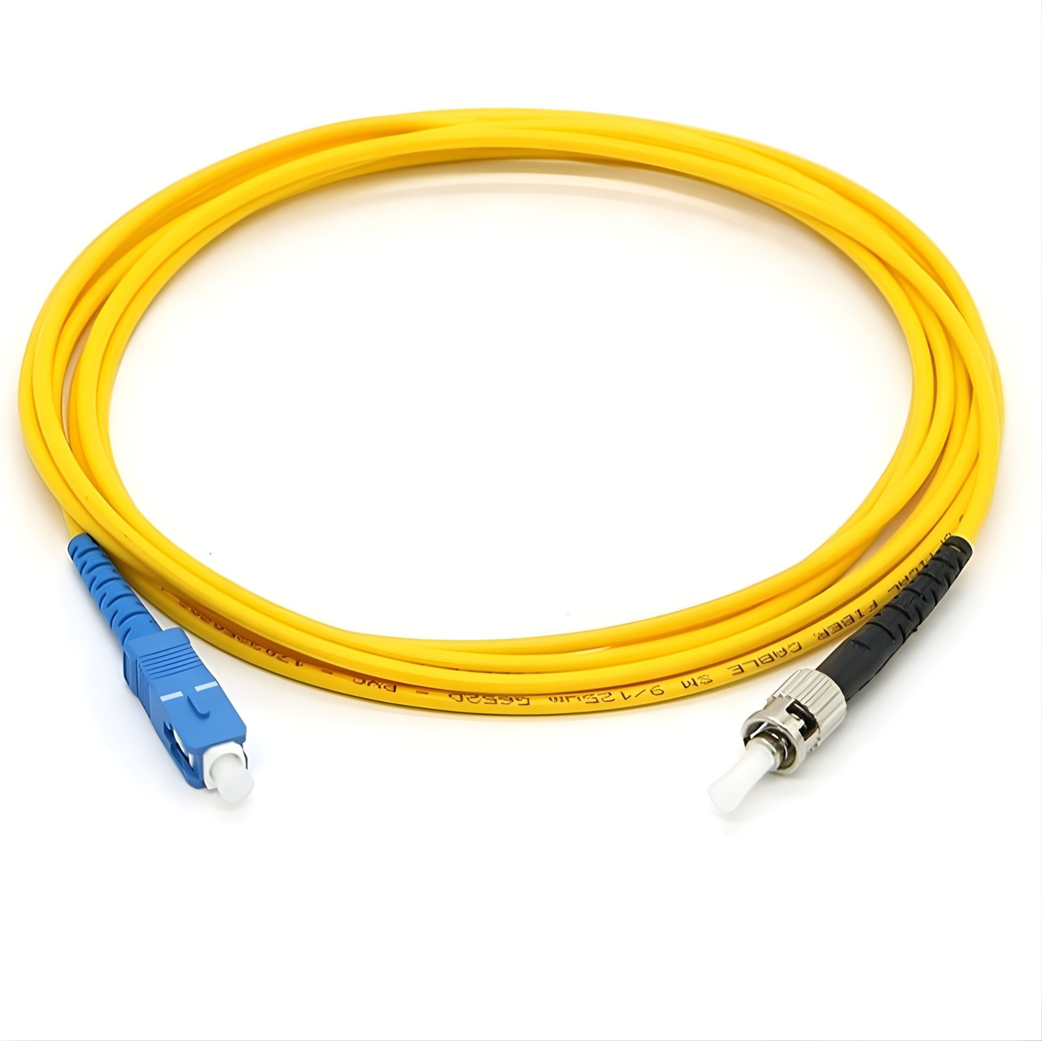 Image of HANUTECH Patch Cable 5 m NA SC to FC Single Mode Fiber Patch Cable 5m Simplex 9 /125m
