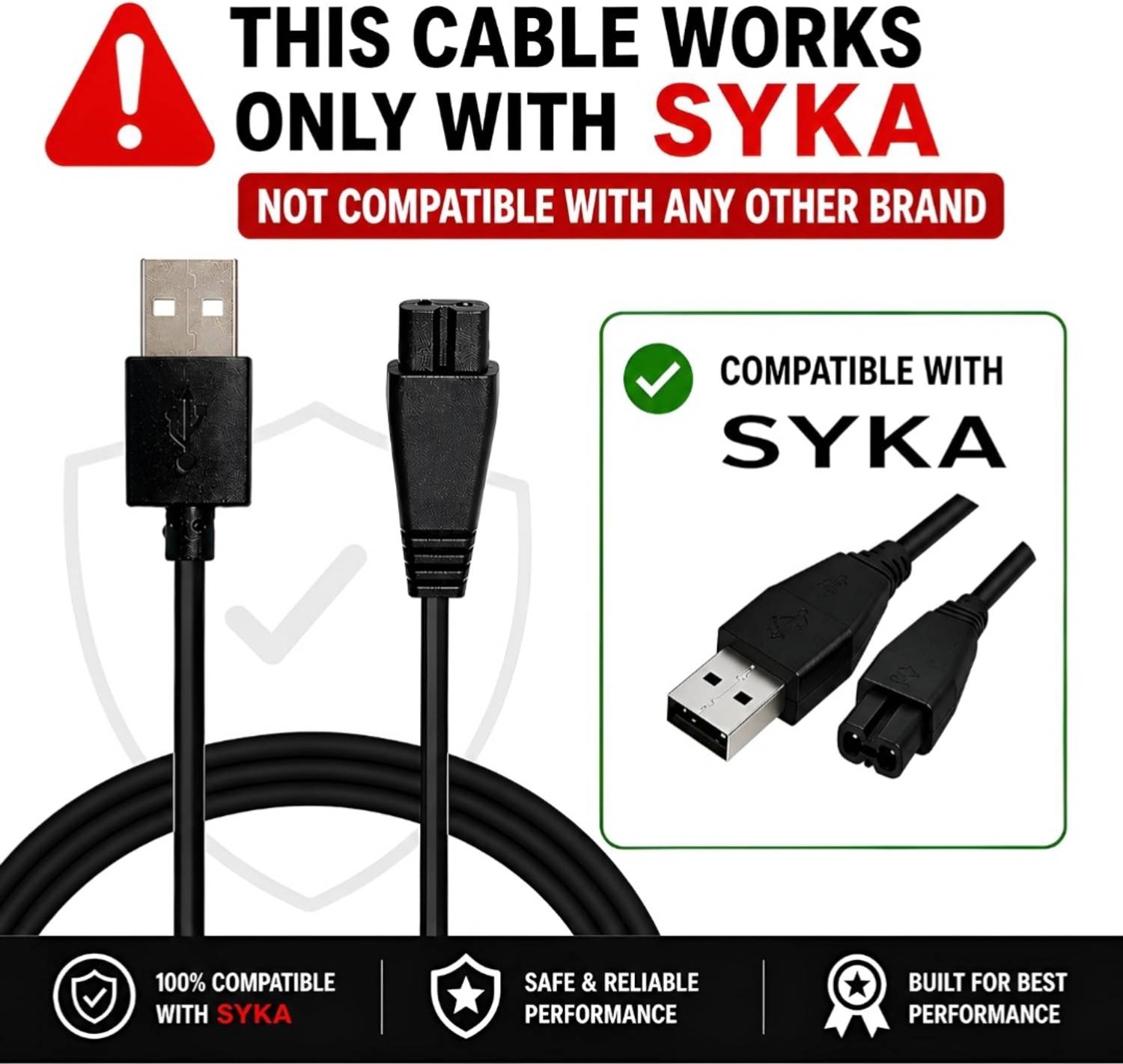 SHIVANTECH Power Cord 1 m 3052K - Image 4