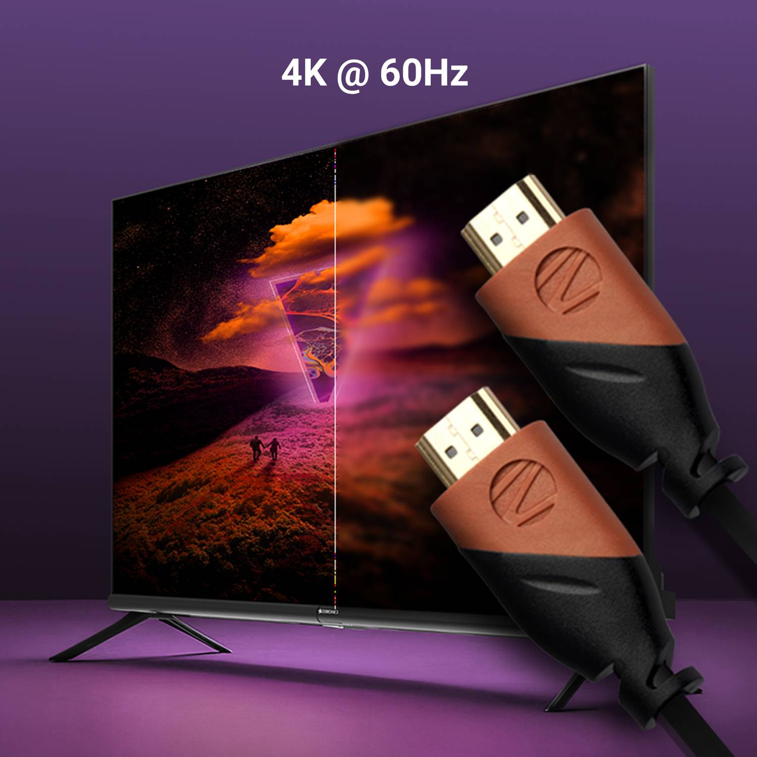 ZEBRONICS HDMI Cable 1 m ZEB- HAA1020 (Compatible with Office & H... more