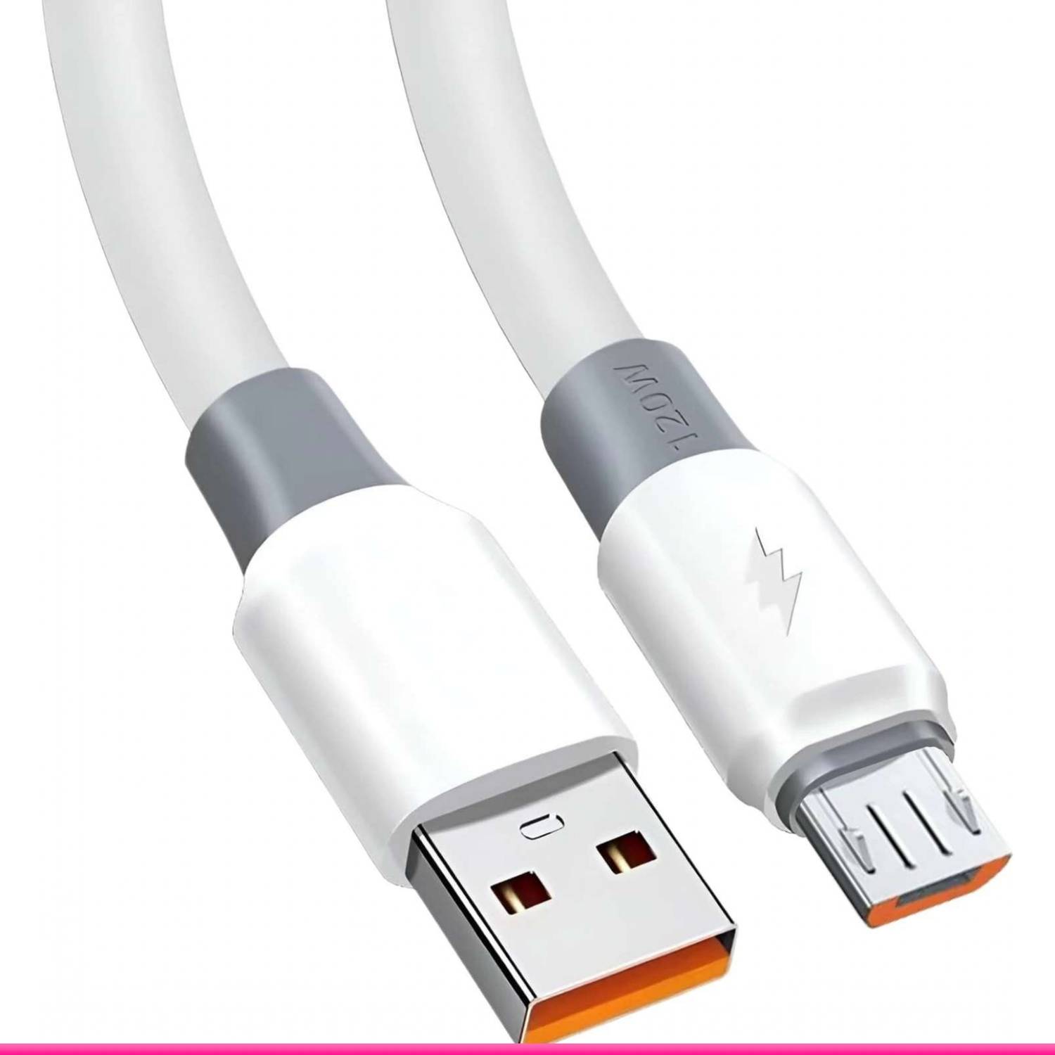 Smart Selection Reversible Micro USB 1.5 A 3 m Copper Type-A to Micro USB Cable Fast ChargingD4
