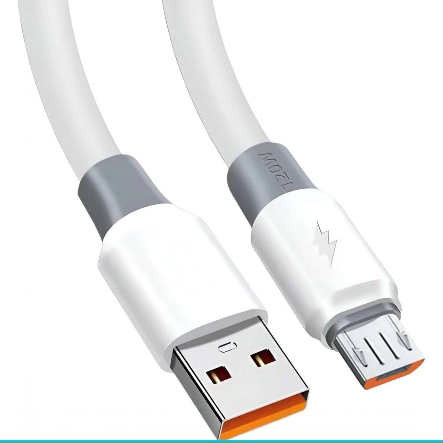 Smart Selection Reversible Micro USB 1.5 A 3 m Copper Type-A to Micro USB Cable Fast ChargingD8