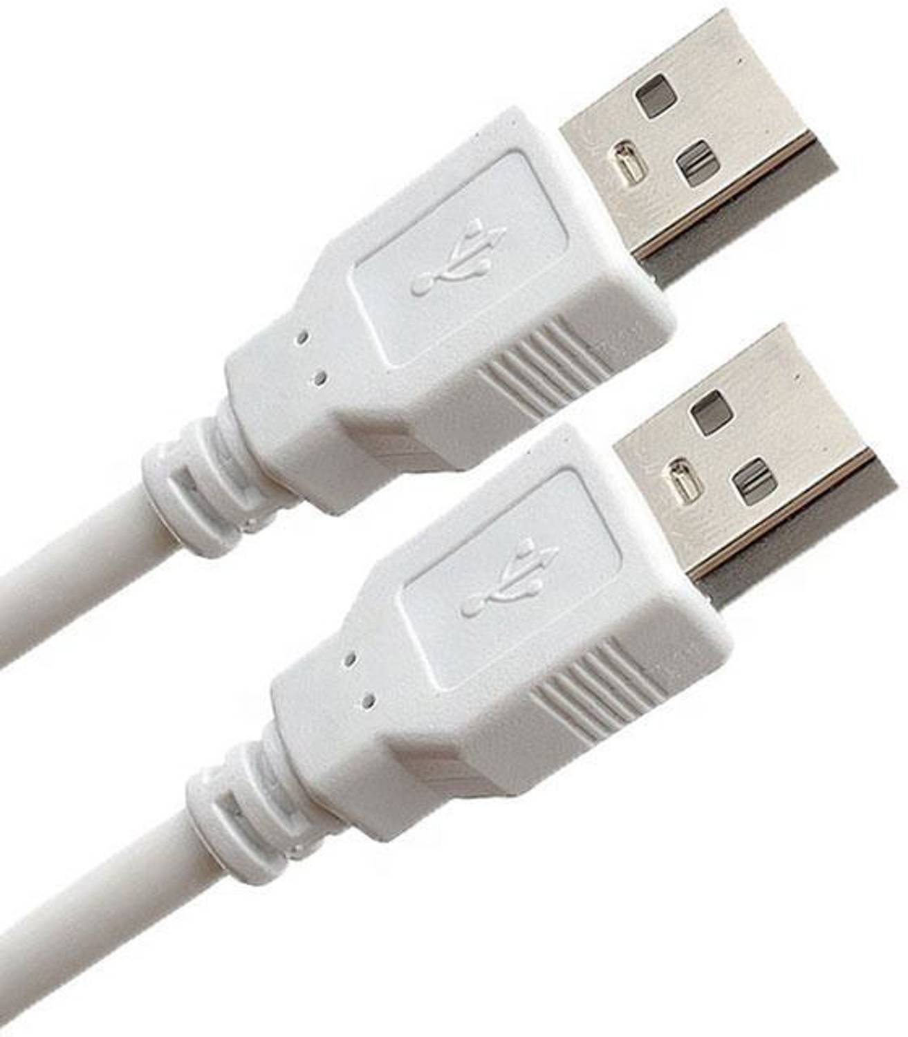 Chias Reversible USB 2.0 2 A 1 m USB 3.0 Male to Male Cable High-Speed USB 3.0 A to A Extension for Data Transfer Compatible with Laptop, Hard Disk, Camera, Laptop, DVD Player