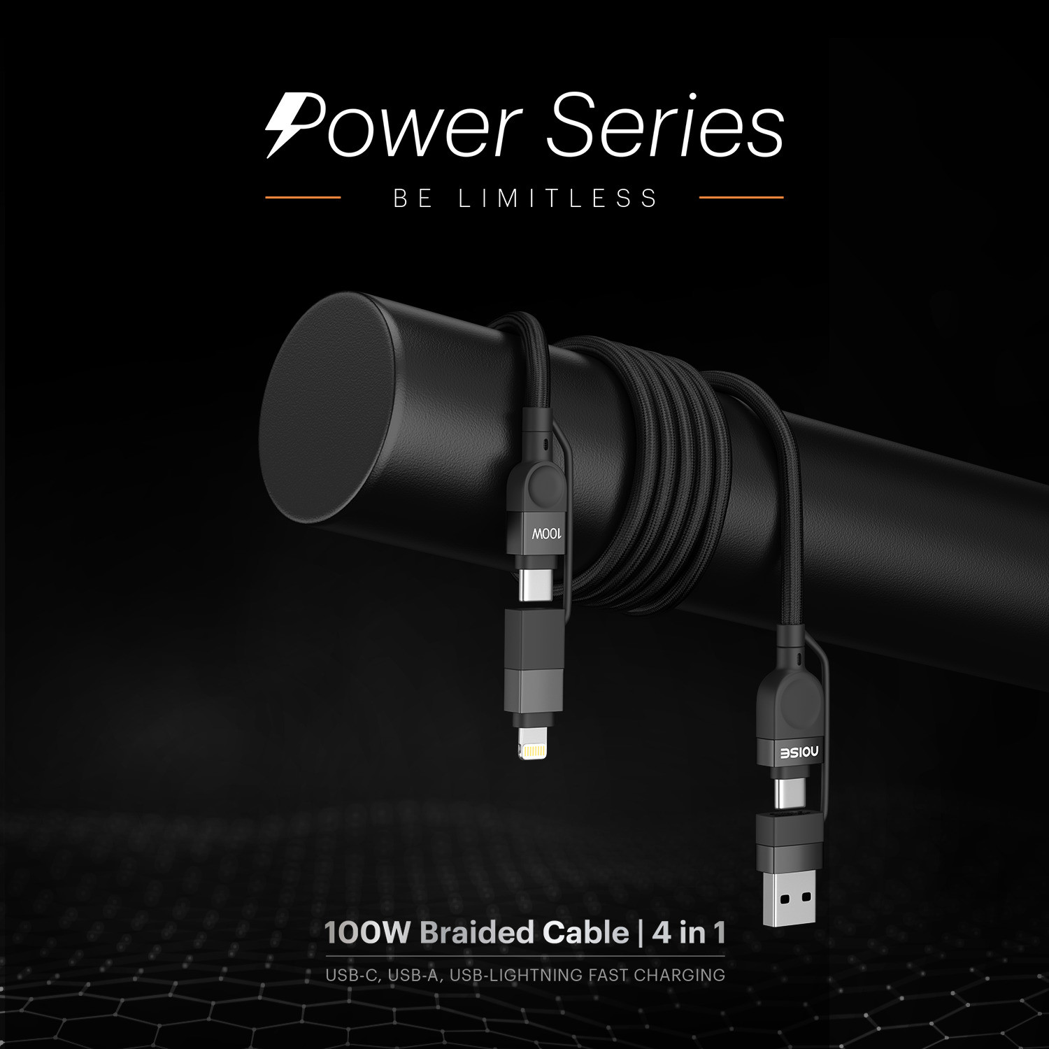 Image of Noise 4-in-1 Cable 5 A 1 m CB108