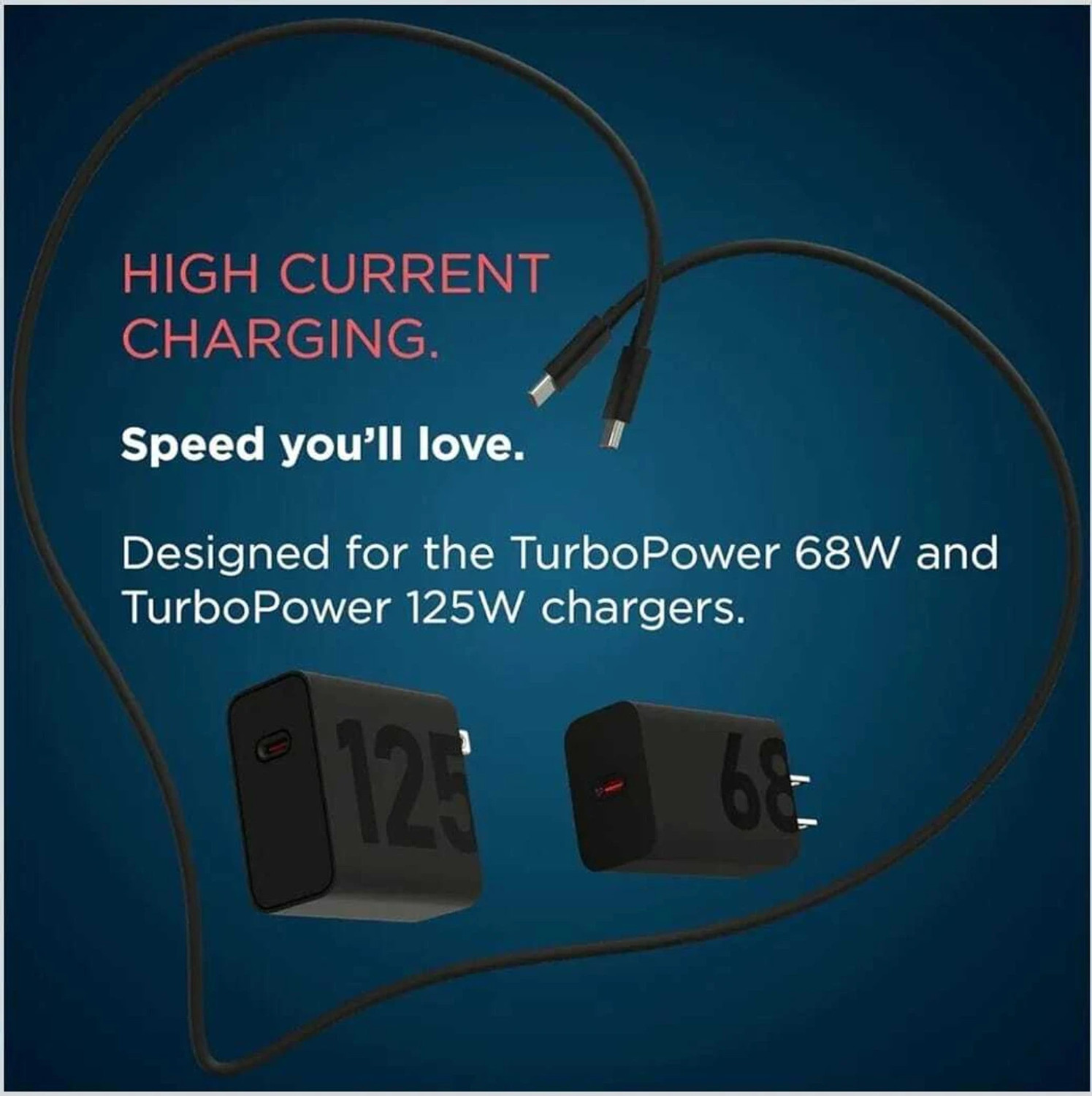 Image of MANOJTRADERS Type C 100 m MOTOROLA C TO C TRPE 68W CABLE