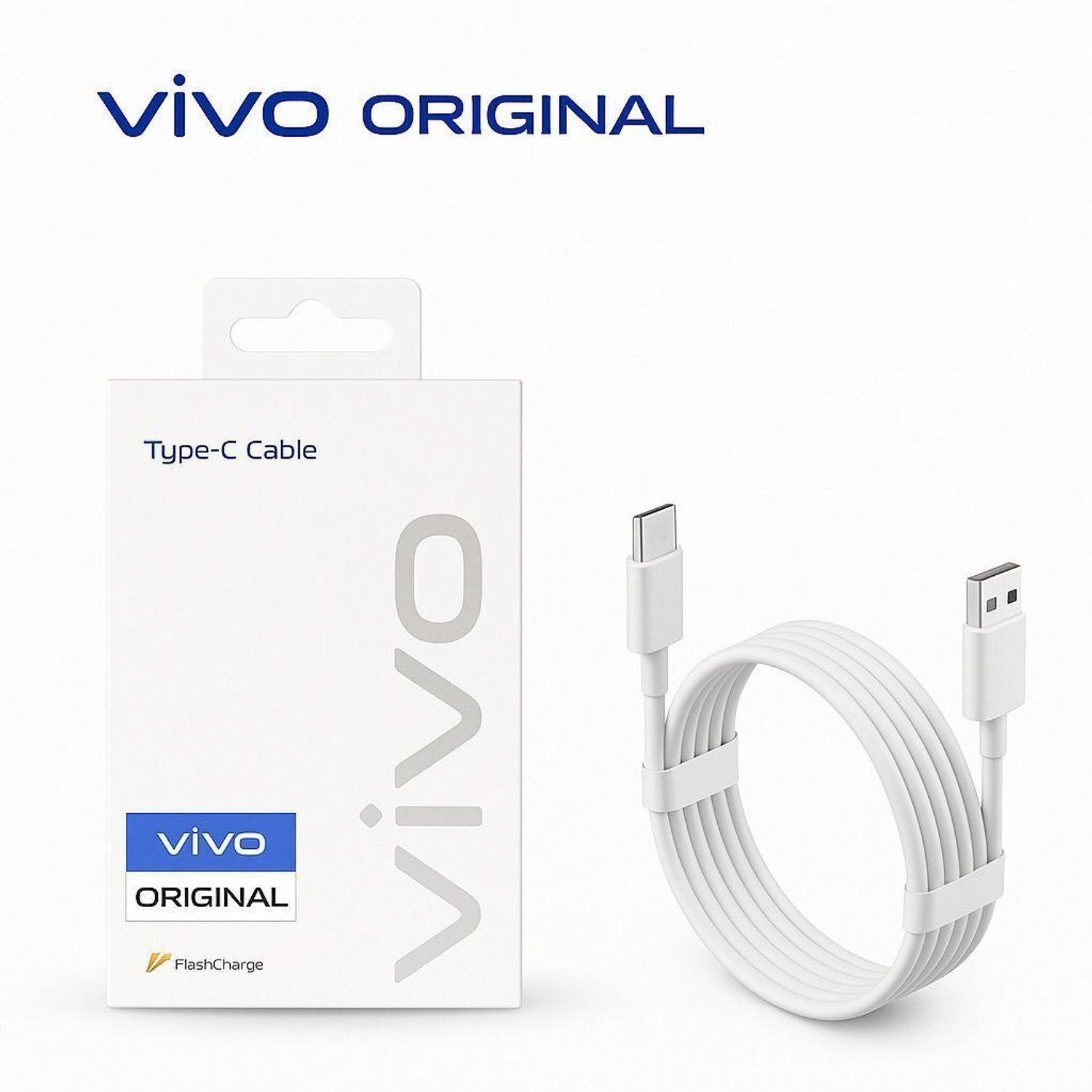 Image of vivo Type C 1 m Copper Original Quality | Fast Charging