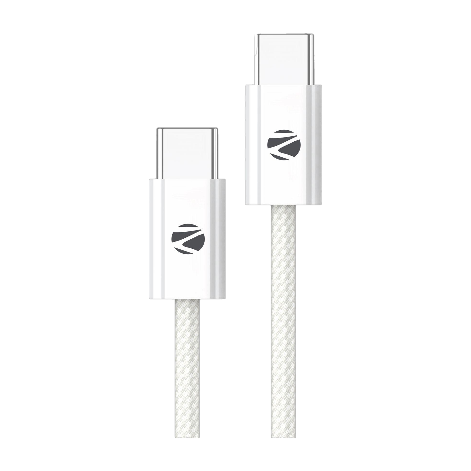 Image of ZEBRONICS Type C 1 m ZEB-TT60 Plus (White)