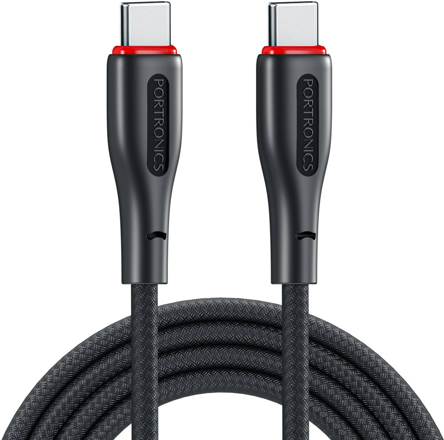 Portronics Type C 3 A 1.5 m Konnect B 100W