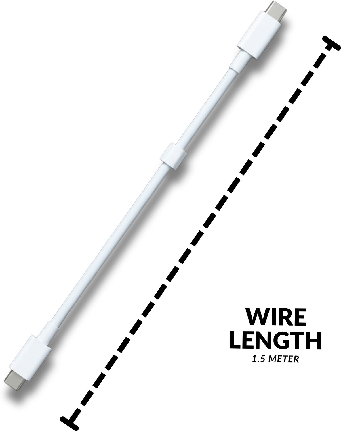 Image of vivo Type C 10 A 1.5 m Original C to C data cable