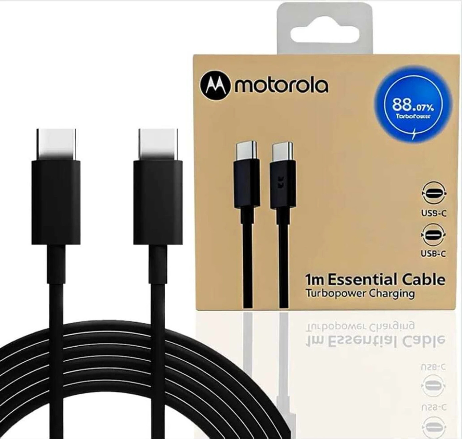 Image of MANOJTRADERS Type C 100 m MOTOROLA C TO C TRPE 68W CABLE
