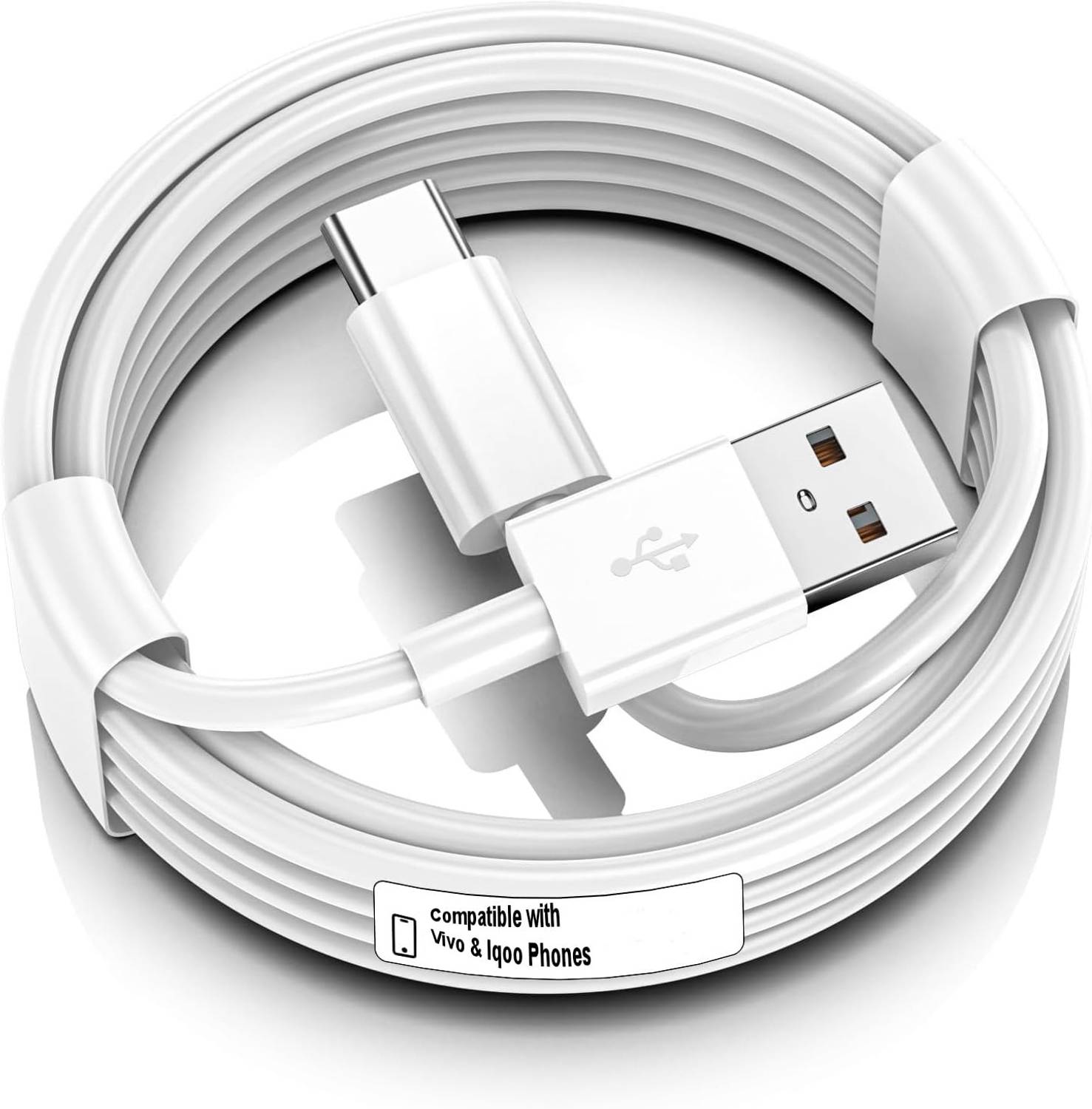Nizix Type C 1 m 44W Type-C Flash Charging Cable, Durable Fast Charger & Sync Function
