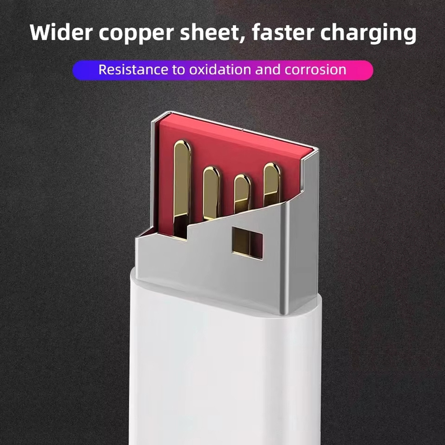 Image of SB Type C 1 m 65W /10V-6.5A DART /VOOC /SUPERDART /SUPERVOOC SUPER FAST CHARGING CABLE /quick charge