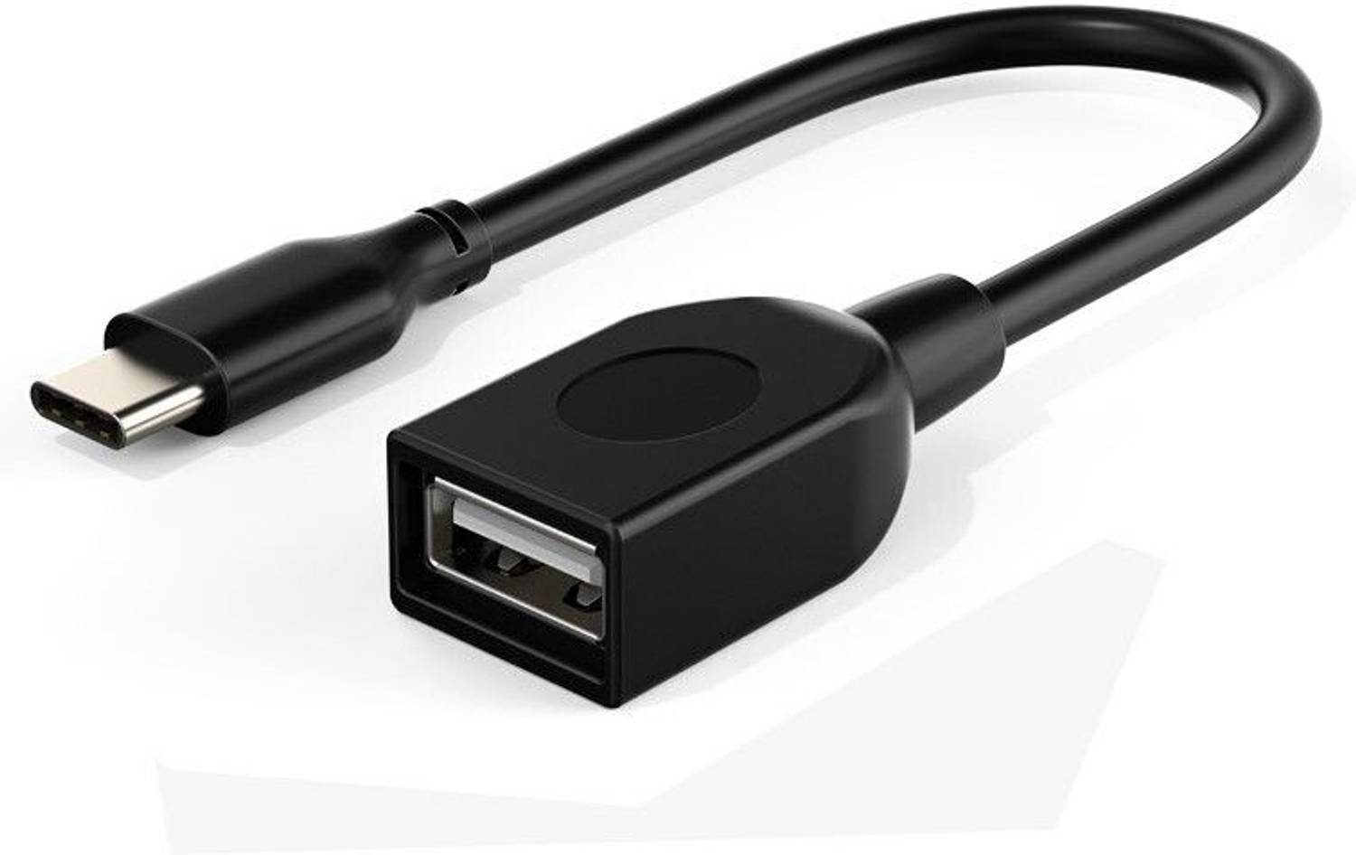 CABLETIME Type C 0.15 m CP61B , USB C to USB 2.0 OTG Adapter