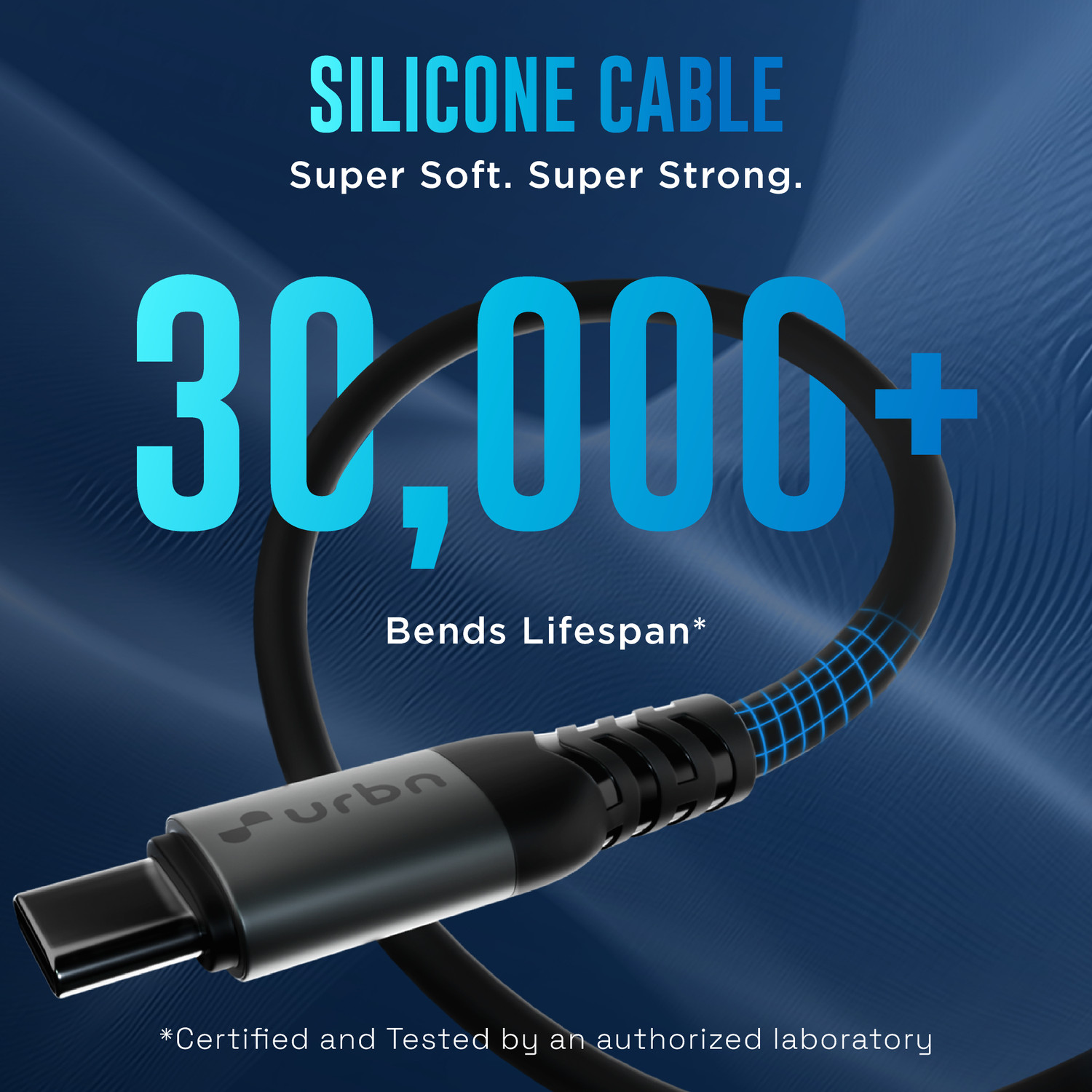 Image of URBN USB Type C Cable 5 A 1.2 m UPC258