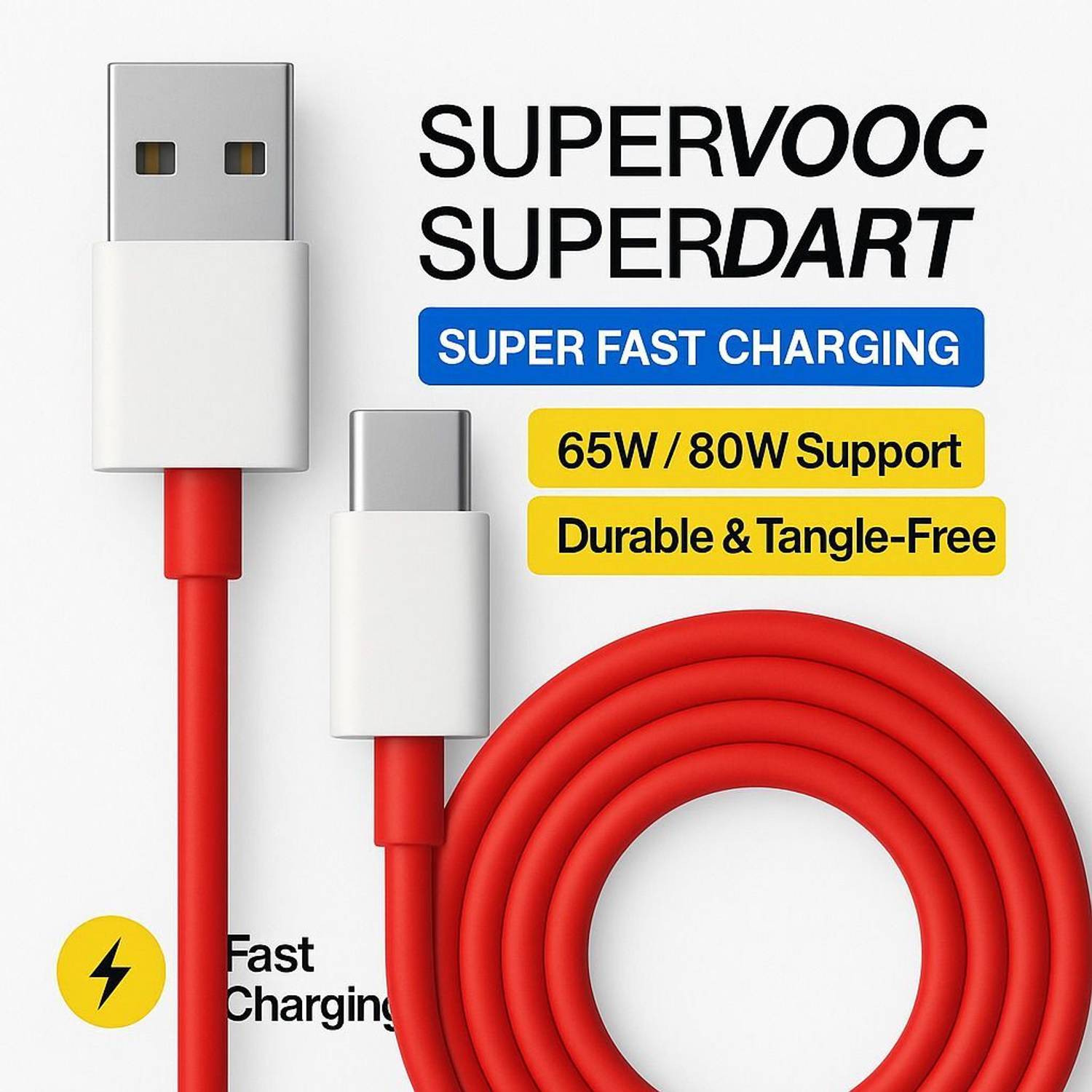 ULTRADART 8A 1.01m USB Type C Cable - Image 2