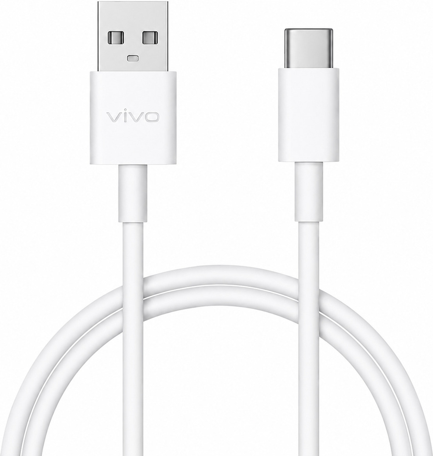 Image of vivo USB Type C Cable 3 A 1 m Aluminum Foil USB Type C 65W Turbo Charging Cable
