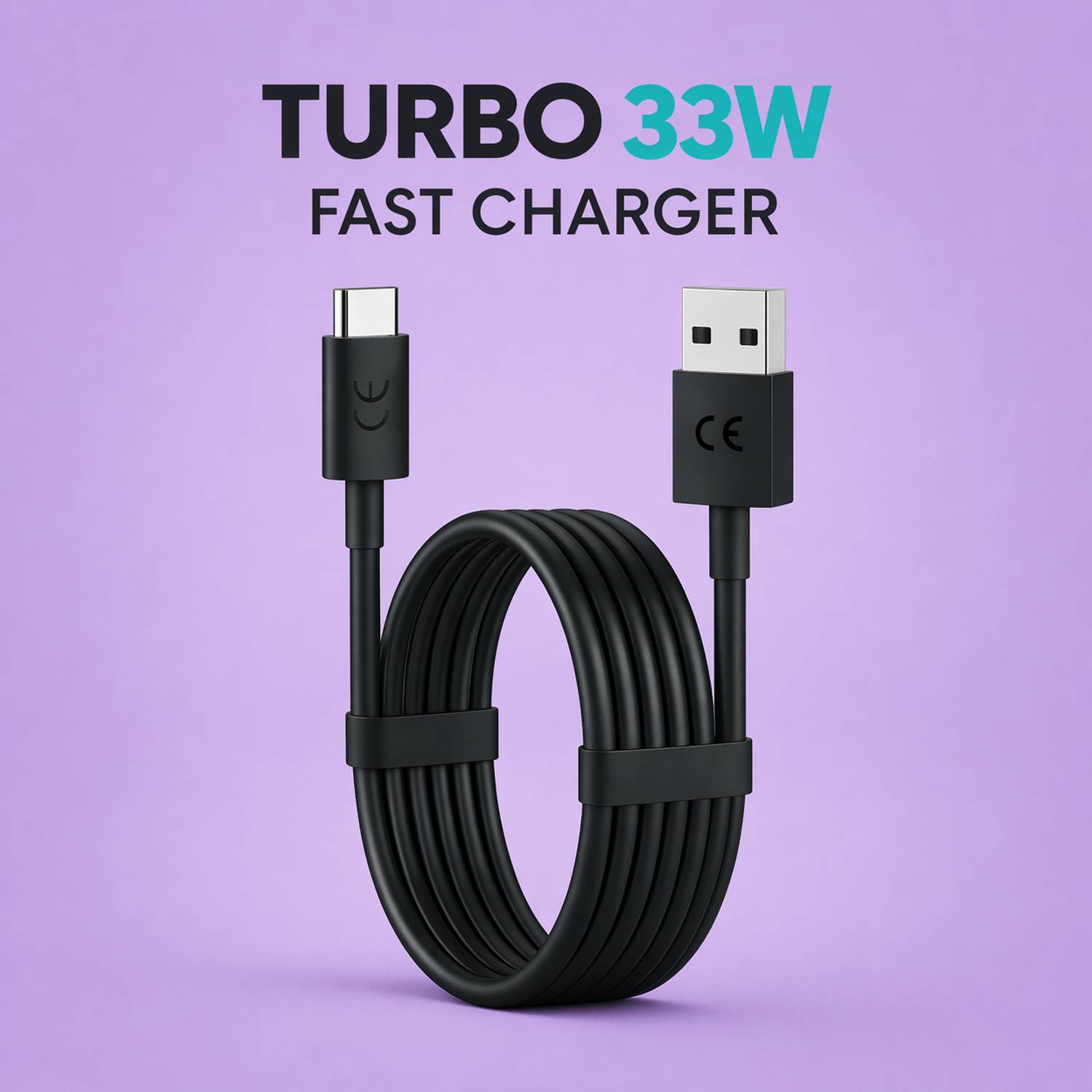 Tart USB Type C Cable 3 A 1 m Original Original Turbo Fast Charging Cable Type-A to Type-C Cord for Motorola Edge 60/50 Neo Series, Razr 50, Moto G85/G84/G74/G64/G54 & Moto Pad 60