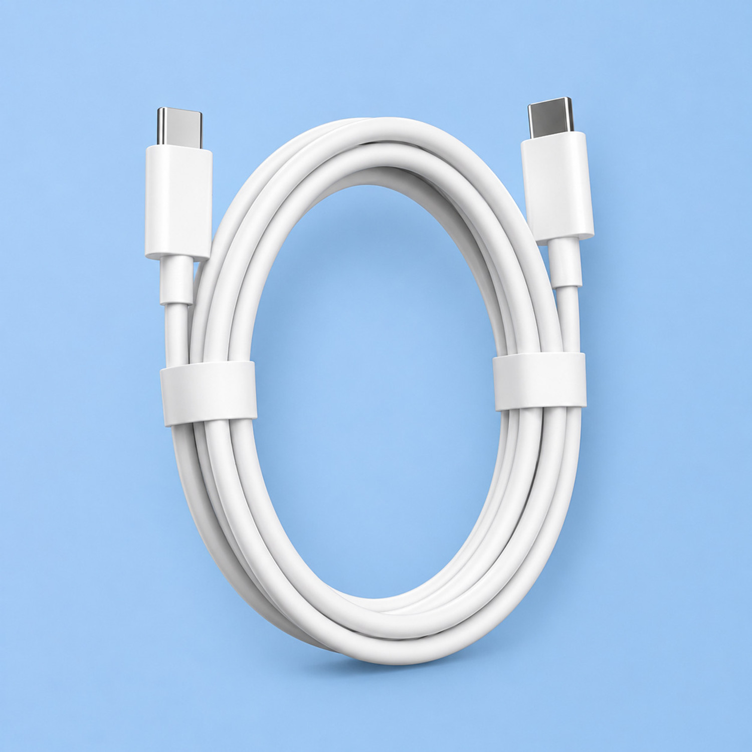 Image of vivo USB Type C Cable 3 A 1 m Aluminum Foil USB Type C 65W Safe Charging Cable