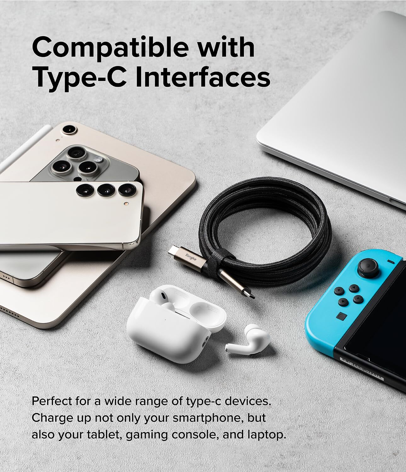 Image of Ringke USB Type C Cable 1 m B0CVX6XGC8