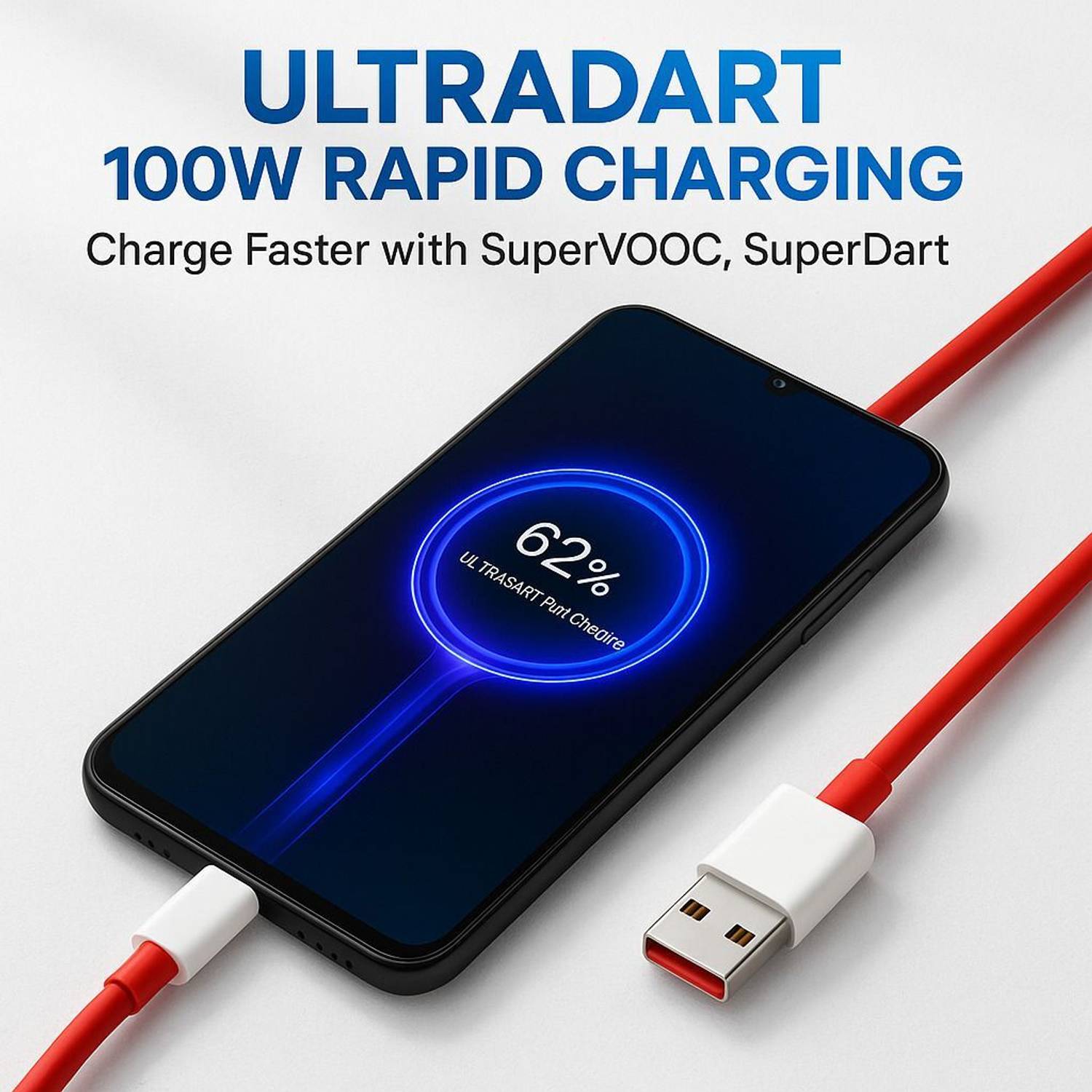 ULTRADART 8A 1.01m USB Type C Cable - Image 4