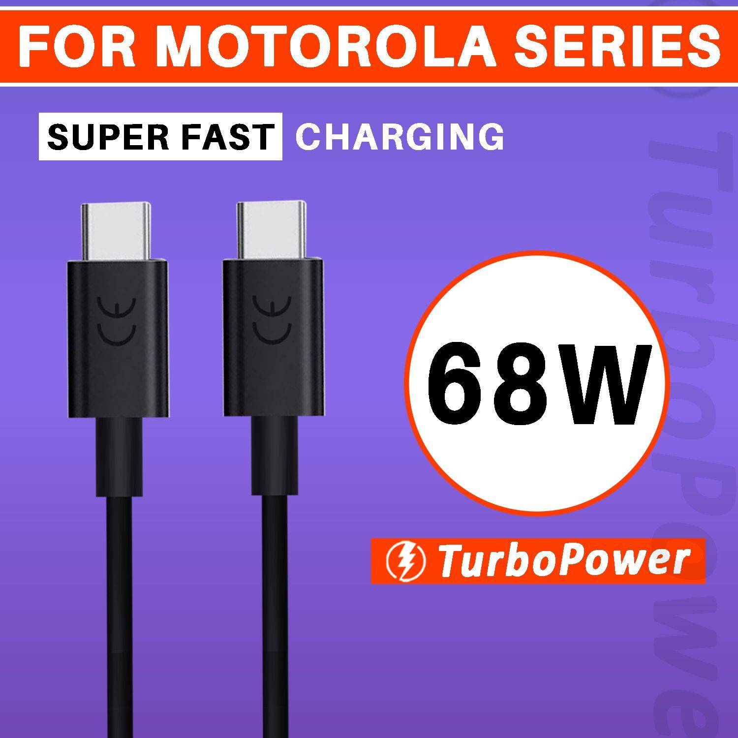 WAALZOX USB Type C Cable 3 A 1 m 68 W / 3 A Turbo Power Super Fast Type C To Type C Data Cable